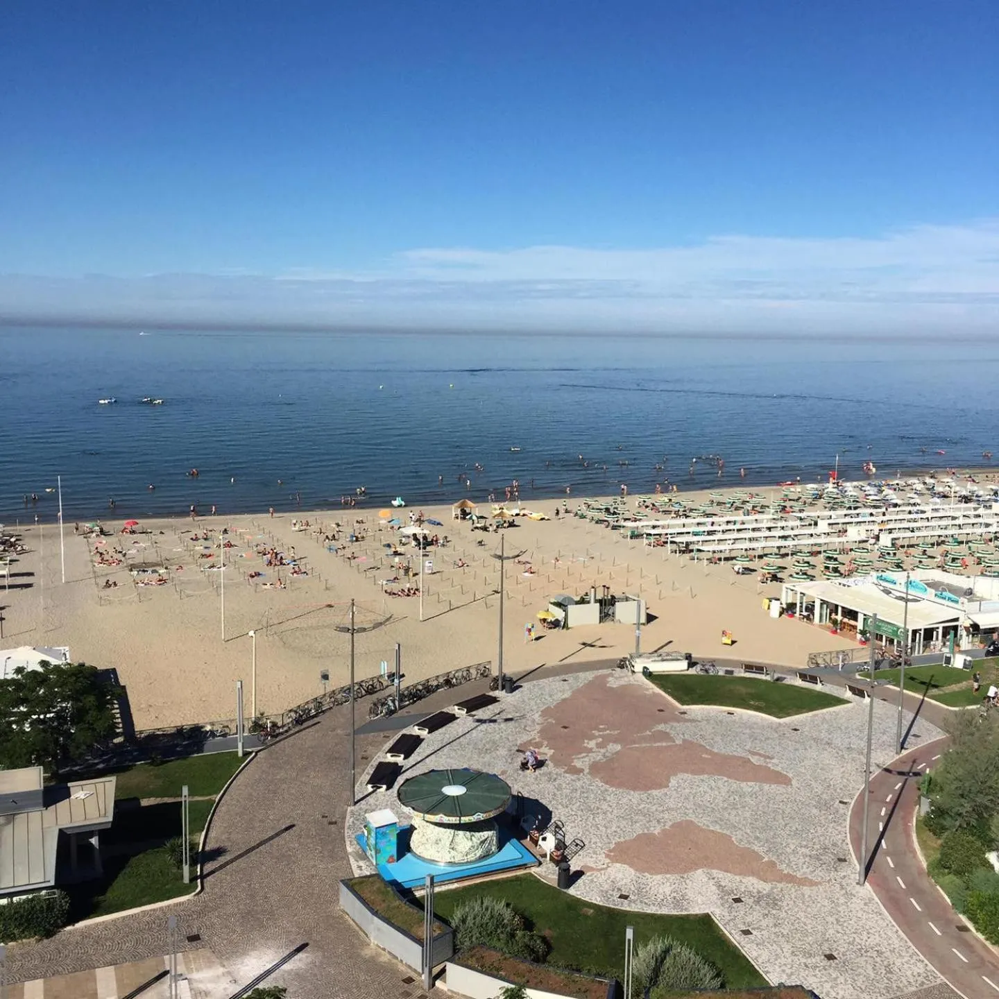 Sea view in Hotel Baltic Riccione-Fronte Mare