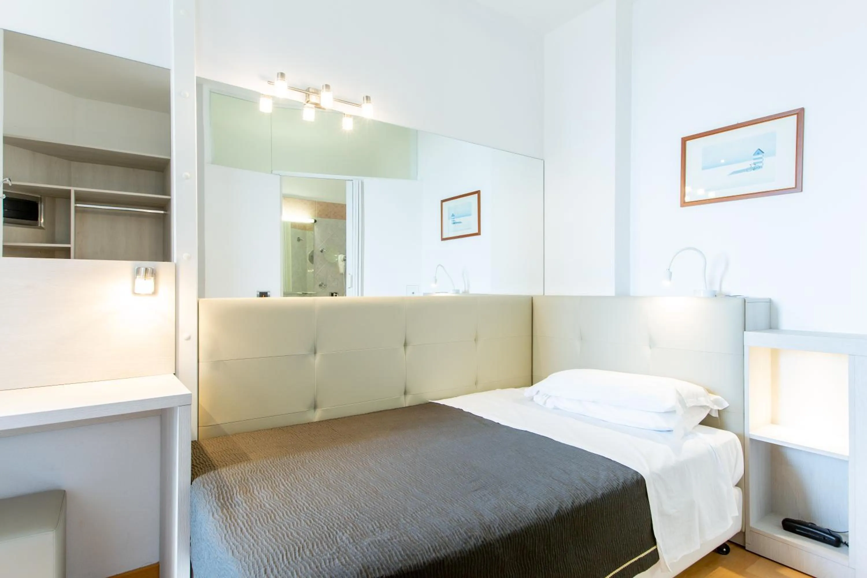 Bed in Hotel Baltic Riccione-Fronte Mare