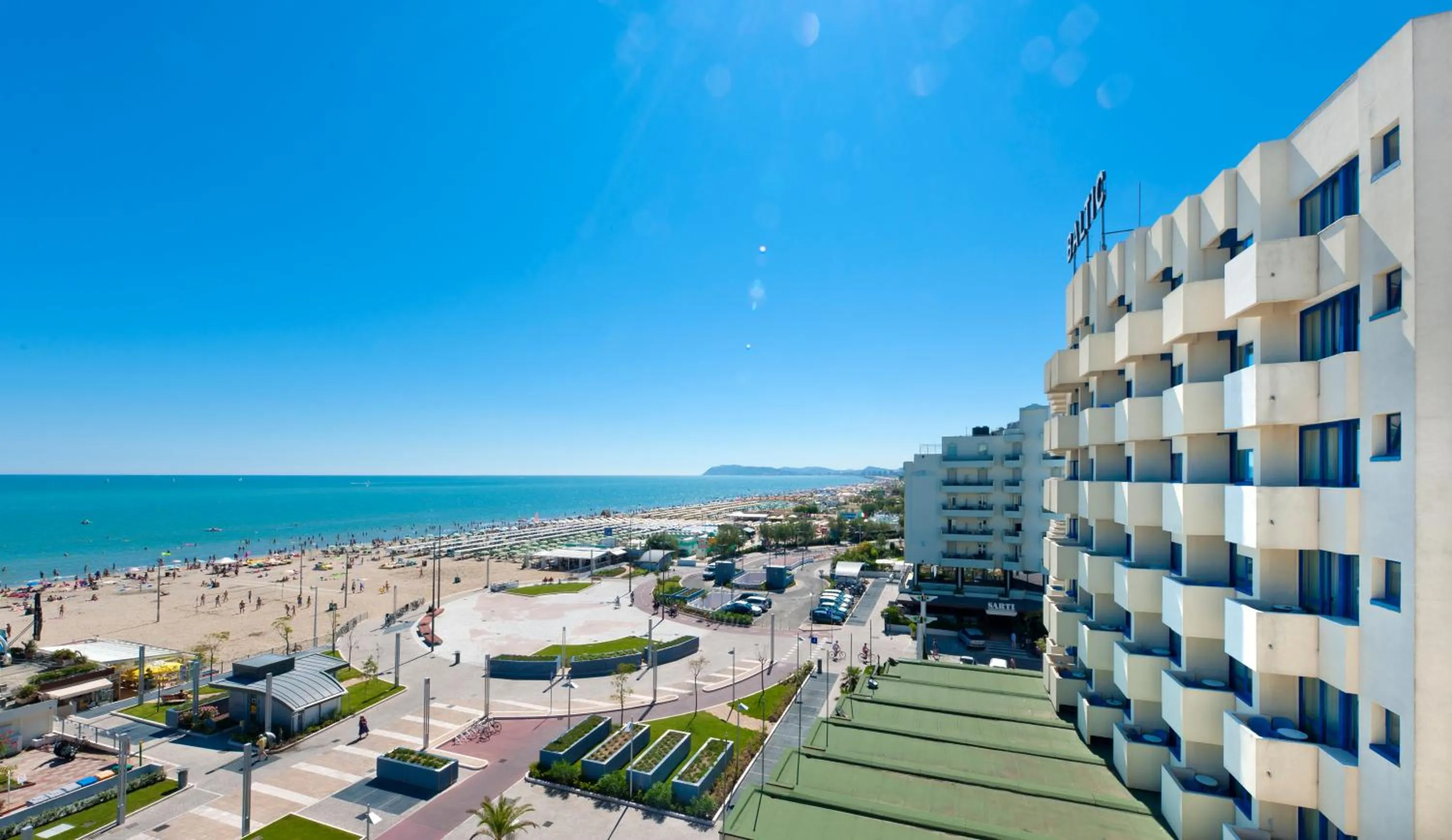 Bird's eye view in Hotel Baltic Riccione-Fronte Mare