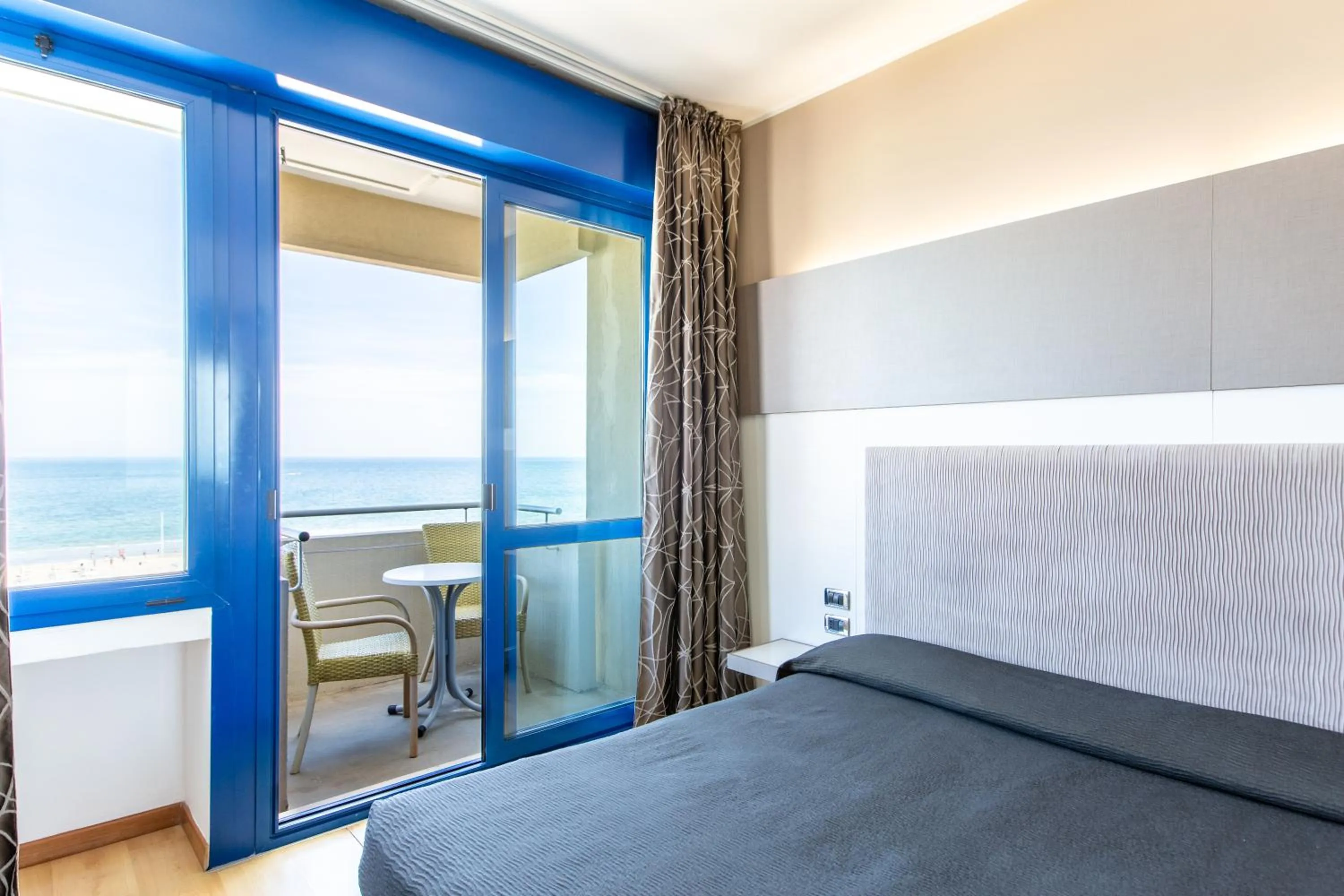 Bed in Hotel Baltic Riccione-Fronte Mare