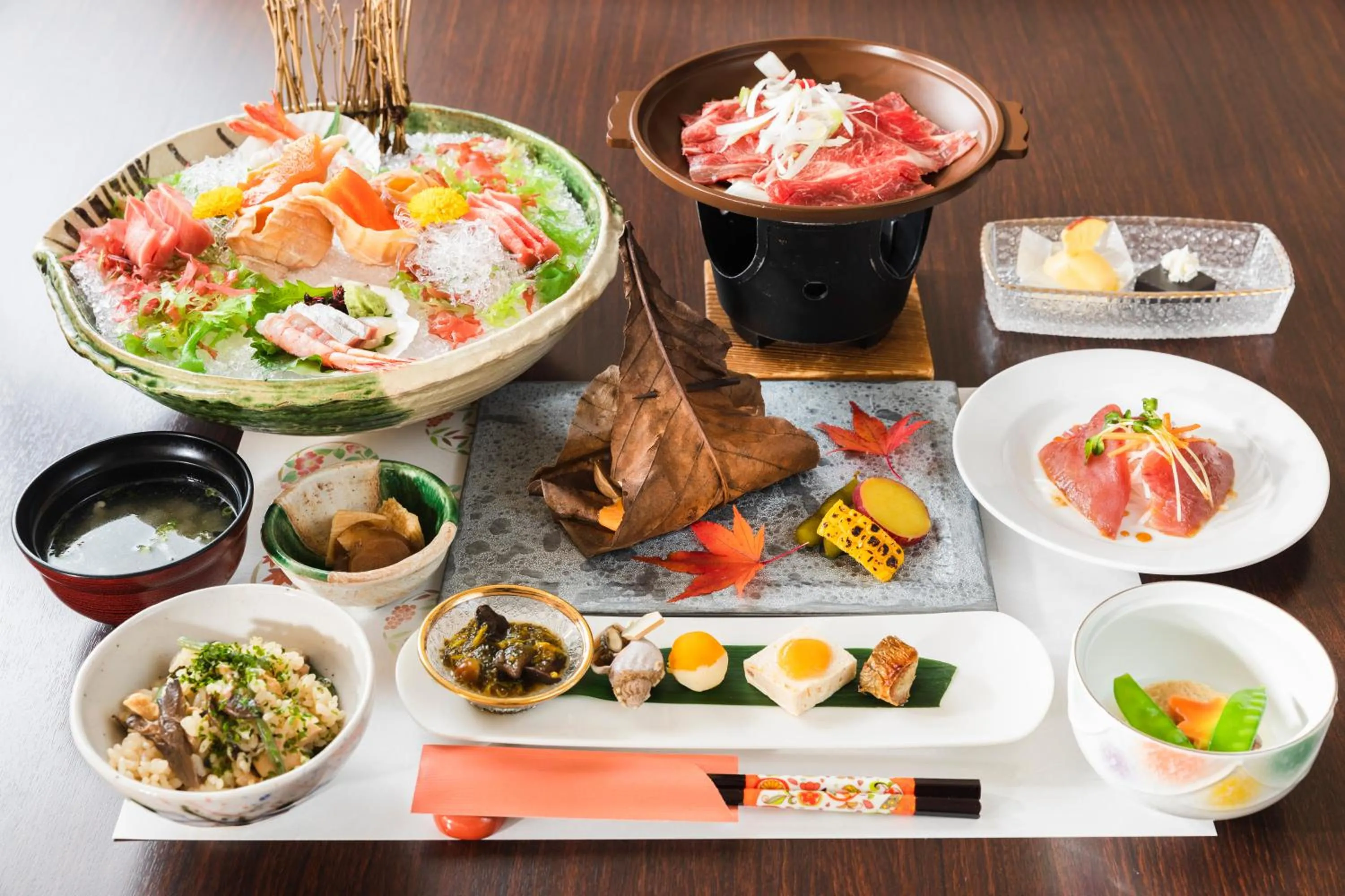 Food close-up in Hotel Jogakura