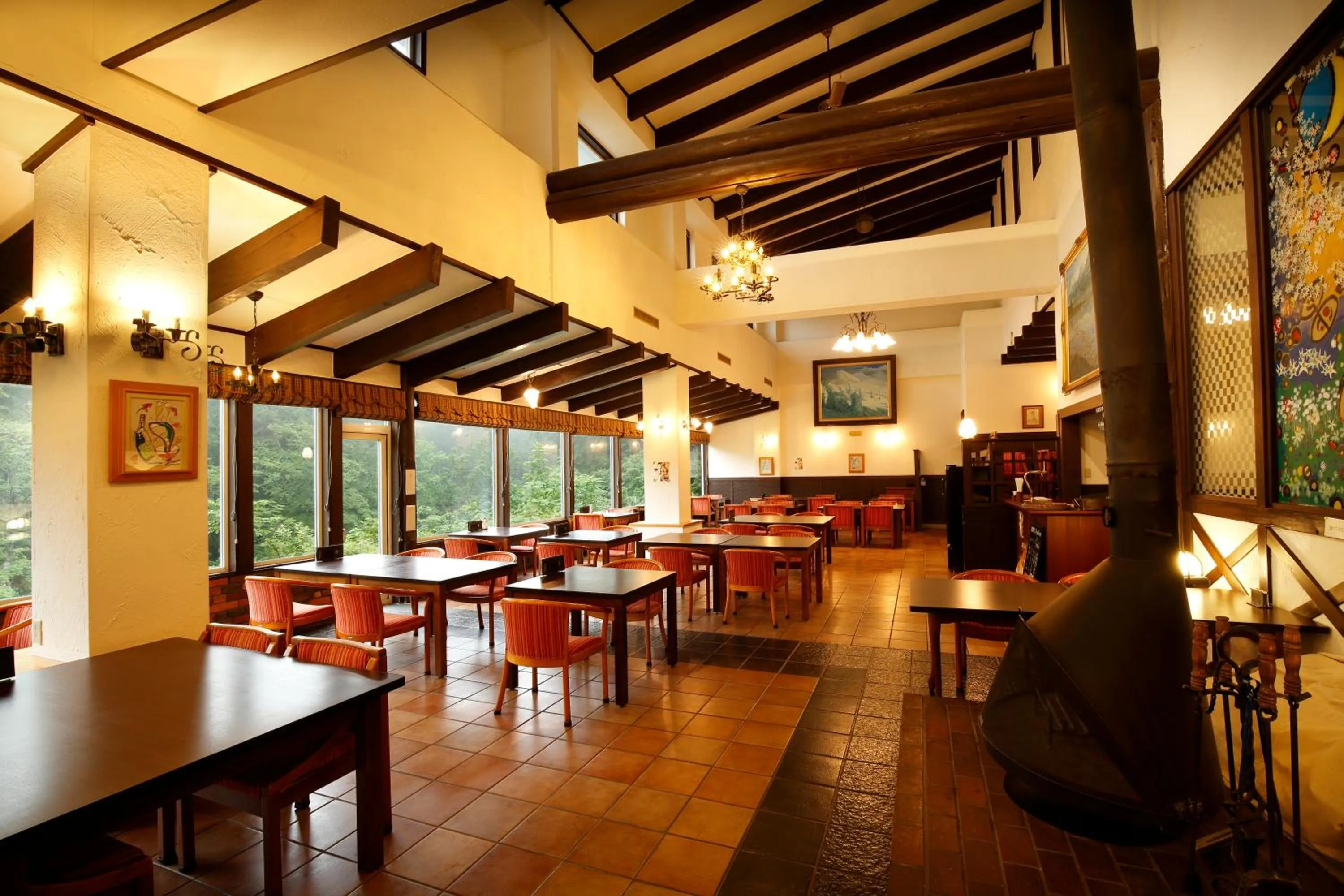 Restaurant/places to eat in Hotel Jogakura