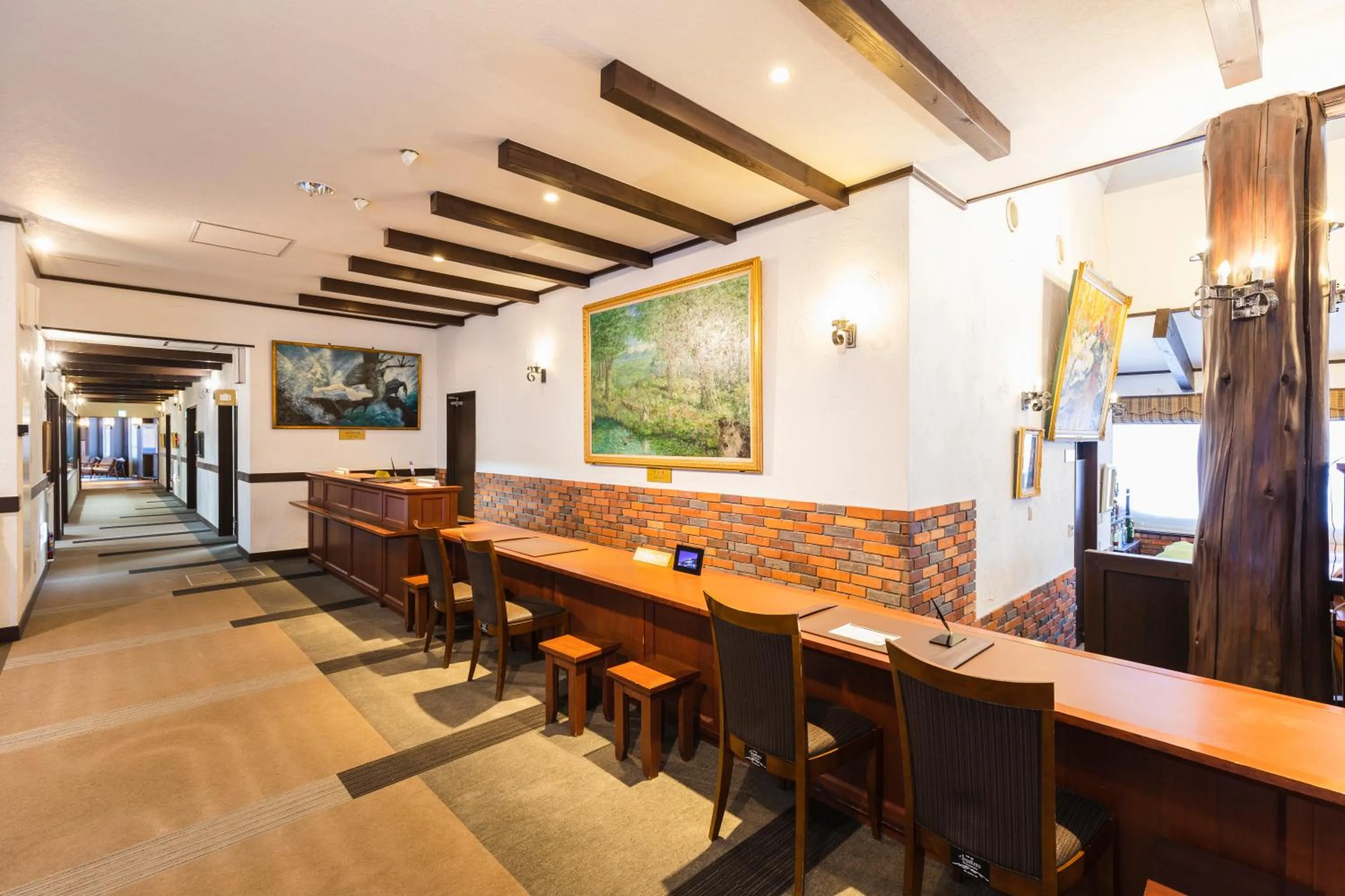 Lobby or reception in Hotel Jogakura