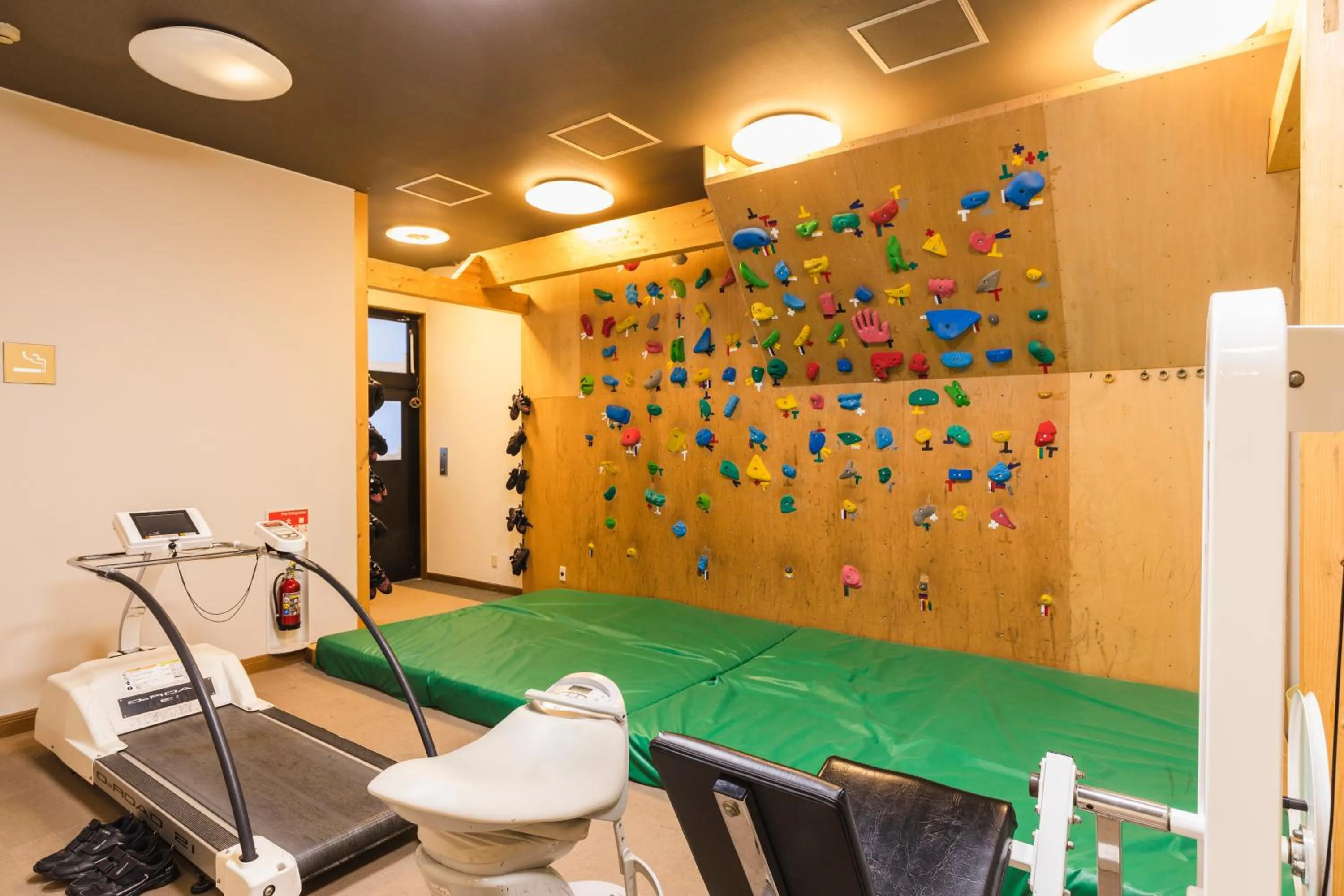 Fitness centre/facilities in Hotel Jogakura