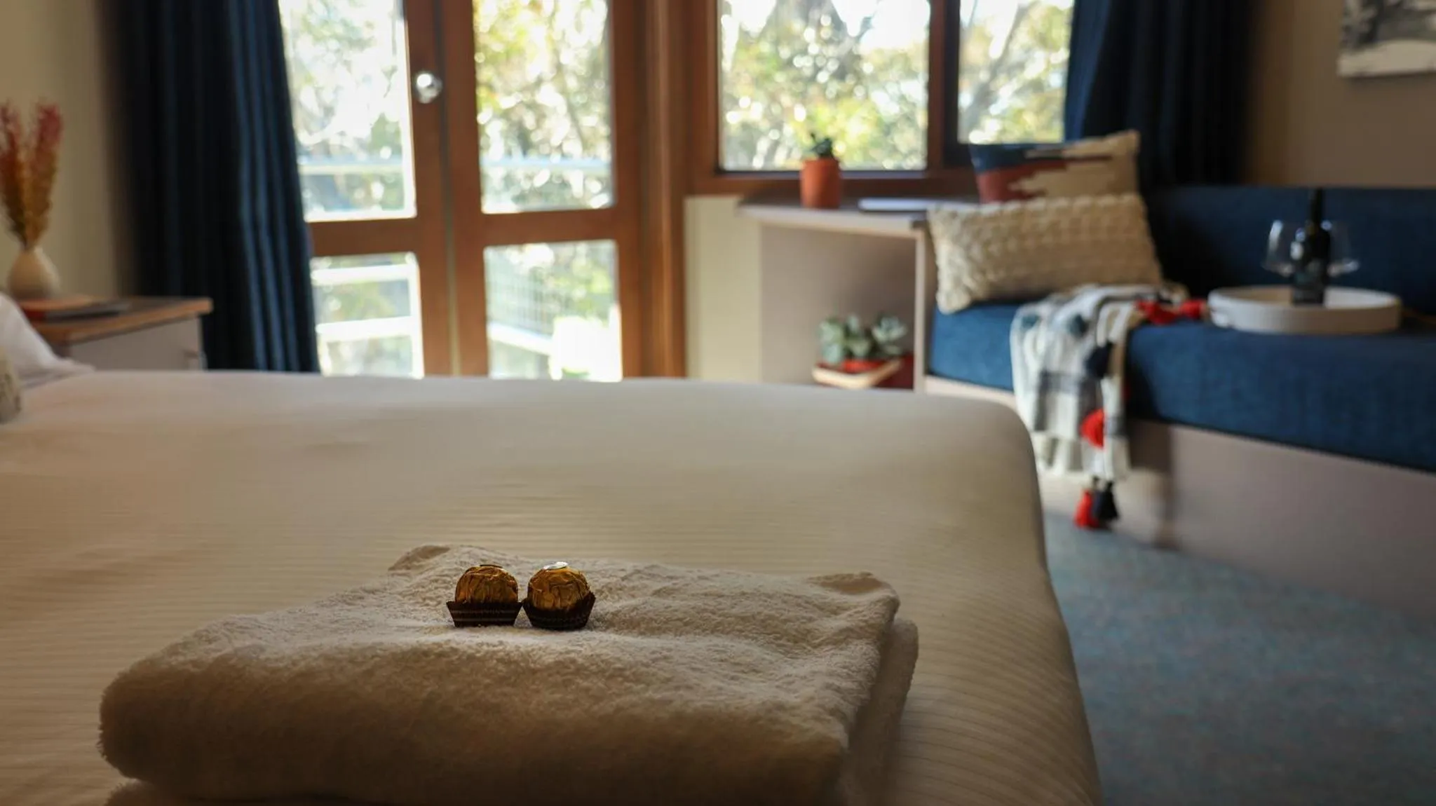 Bed in Hotel High Plains