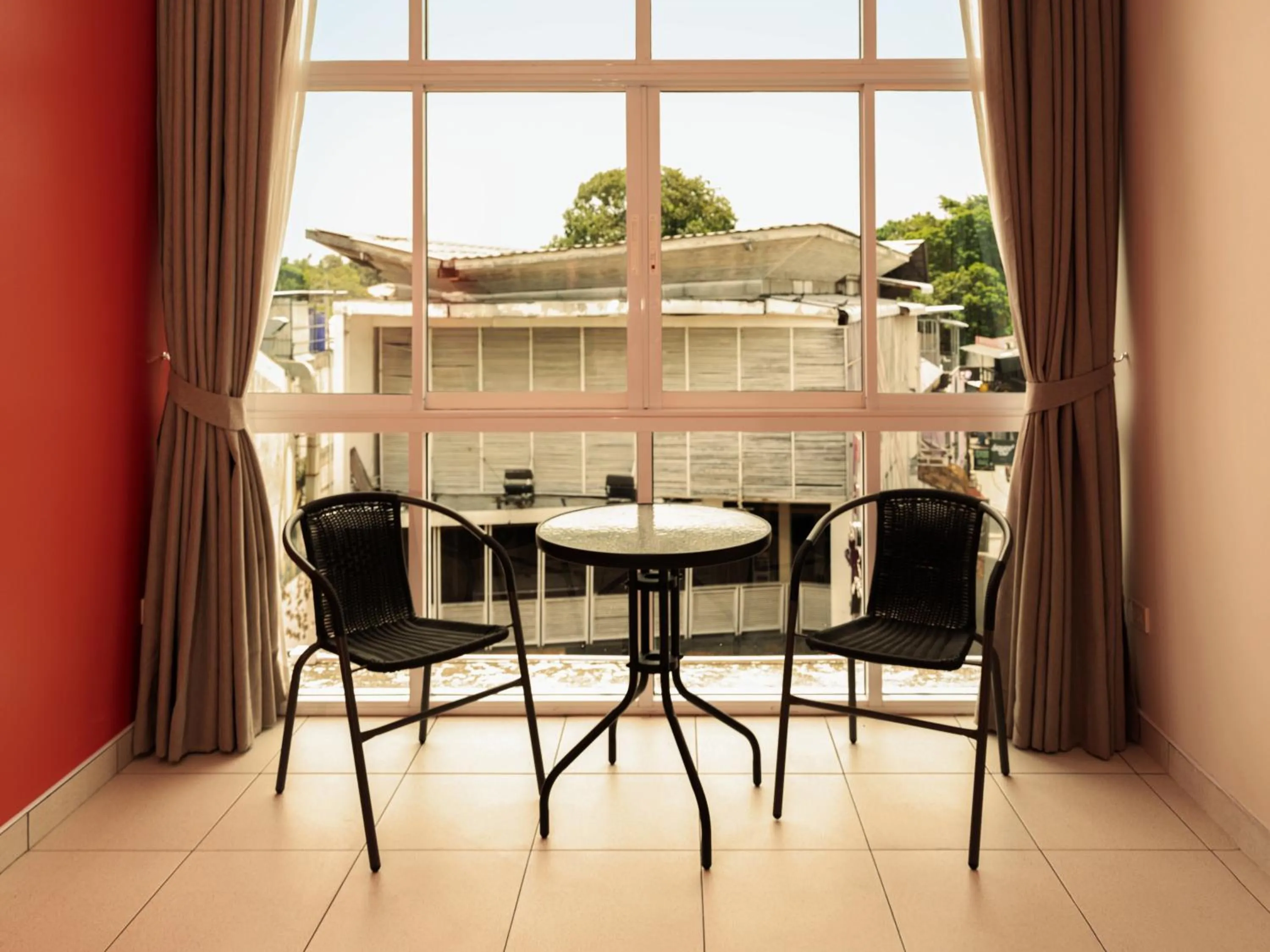 Seating area in Lenny's Koh Samui