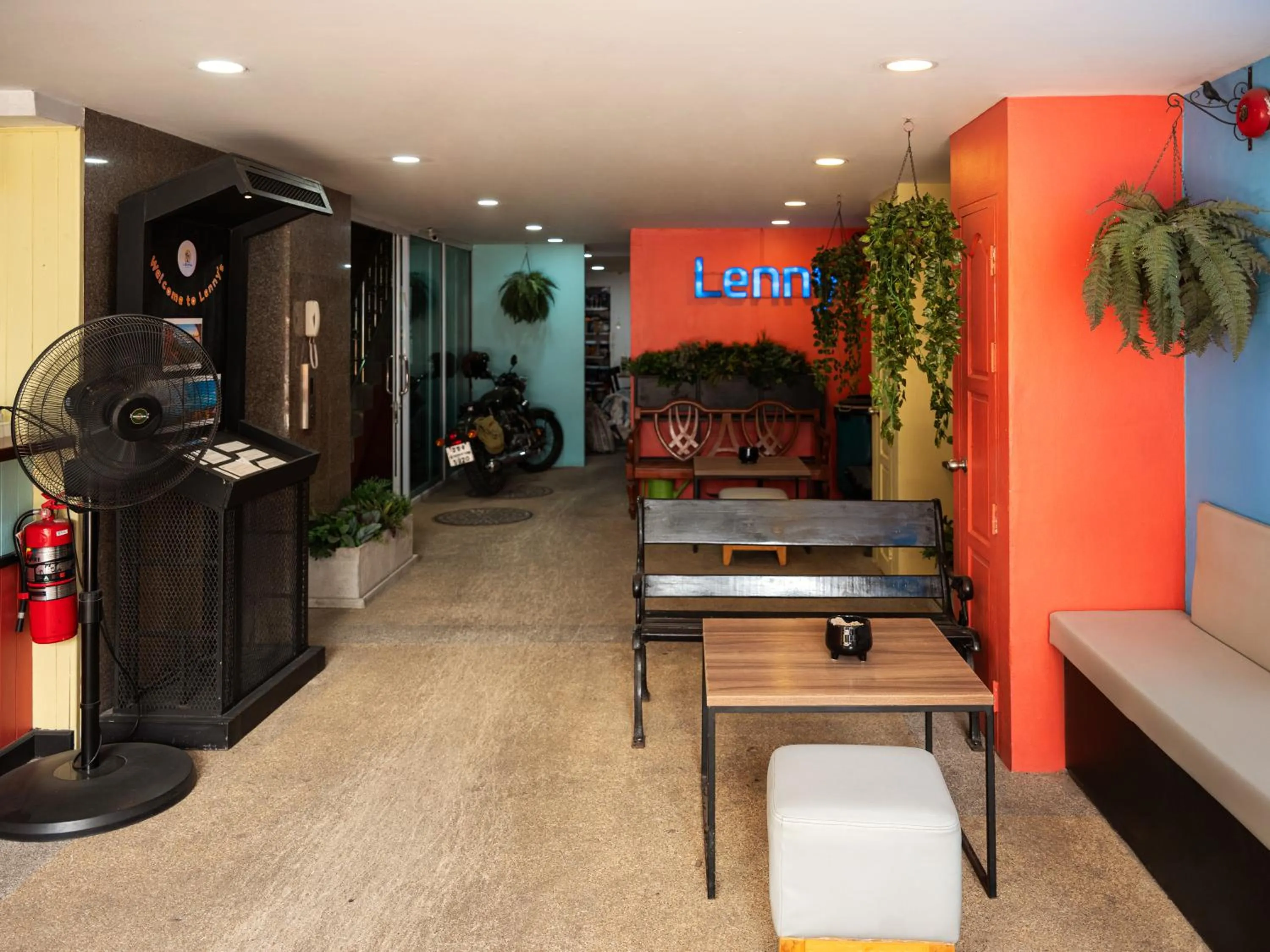 Lobby or reception in Lenny's Koh Samui