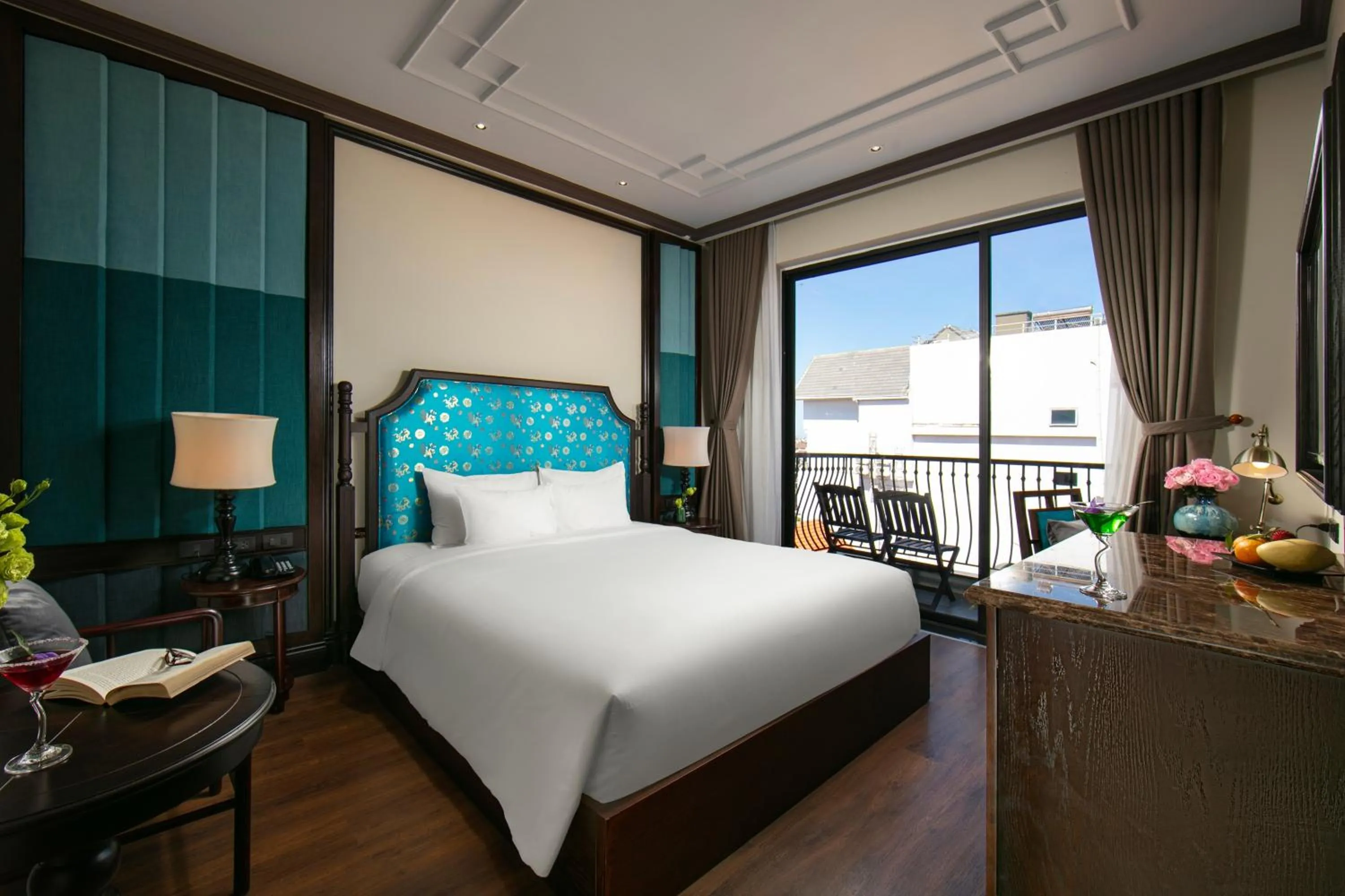 Photo of the whole room, Bed in Silkian Hoian Boutique Hotel & Spa