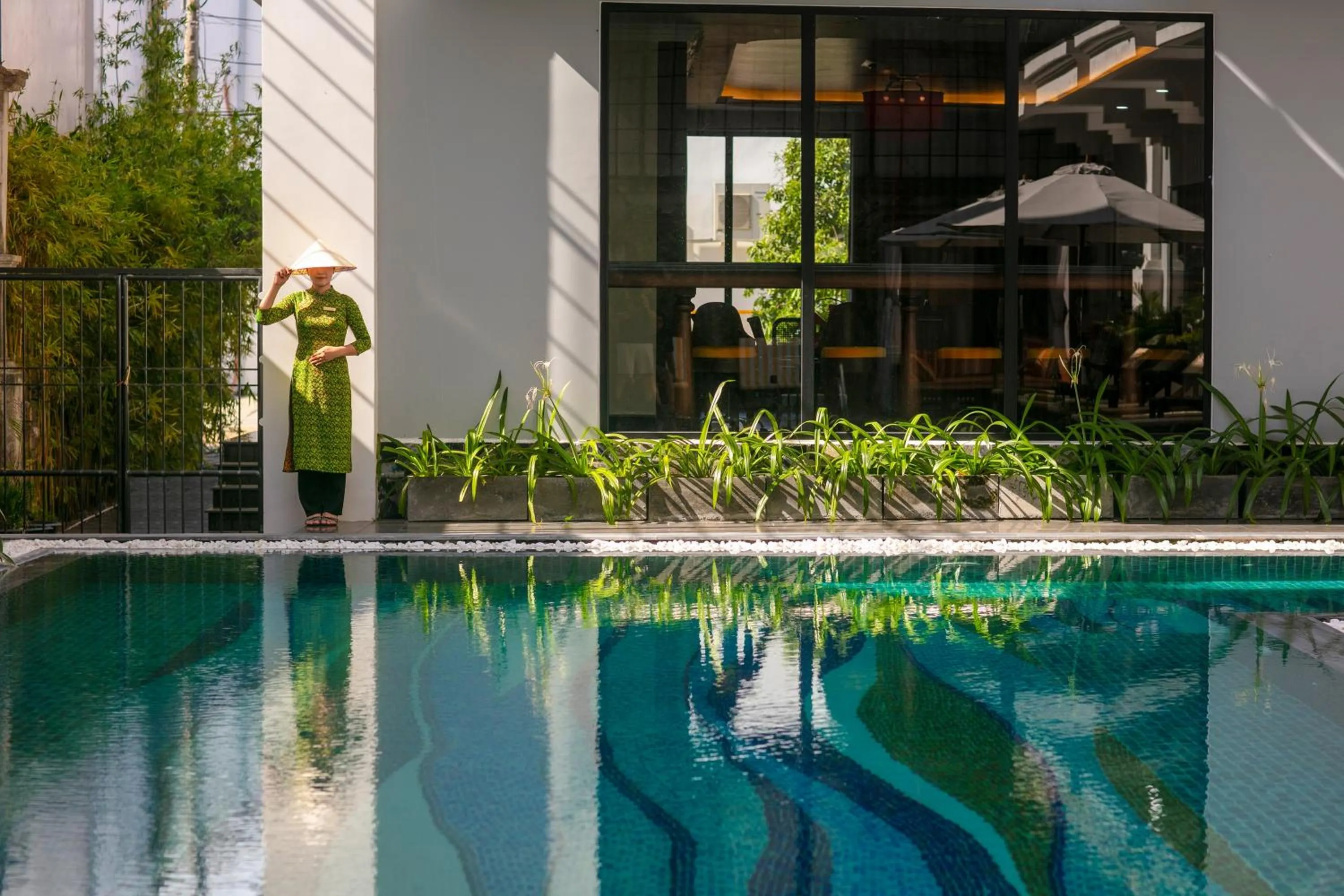 Garden view in Silkian Hoian Boutique Hotel & Spa