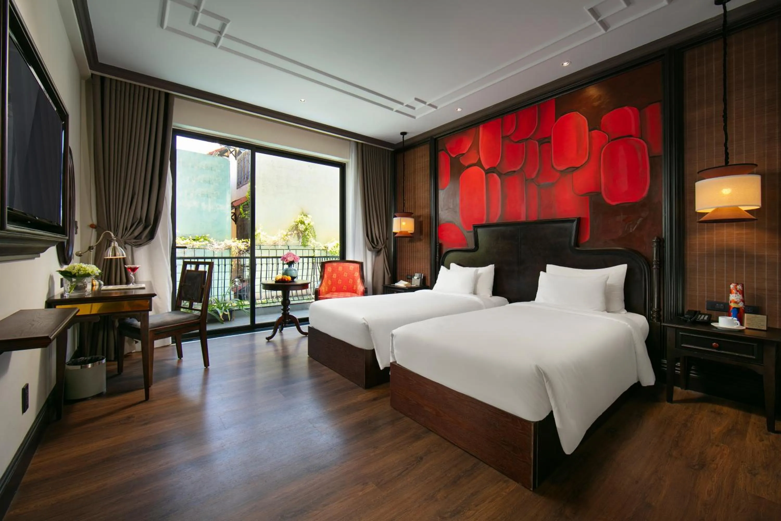 TV and multimedia, Bed in Silkian Hoian Boutique Hotel & Spa