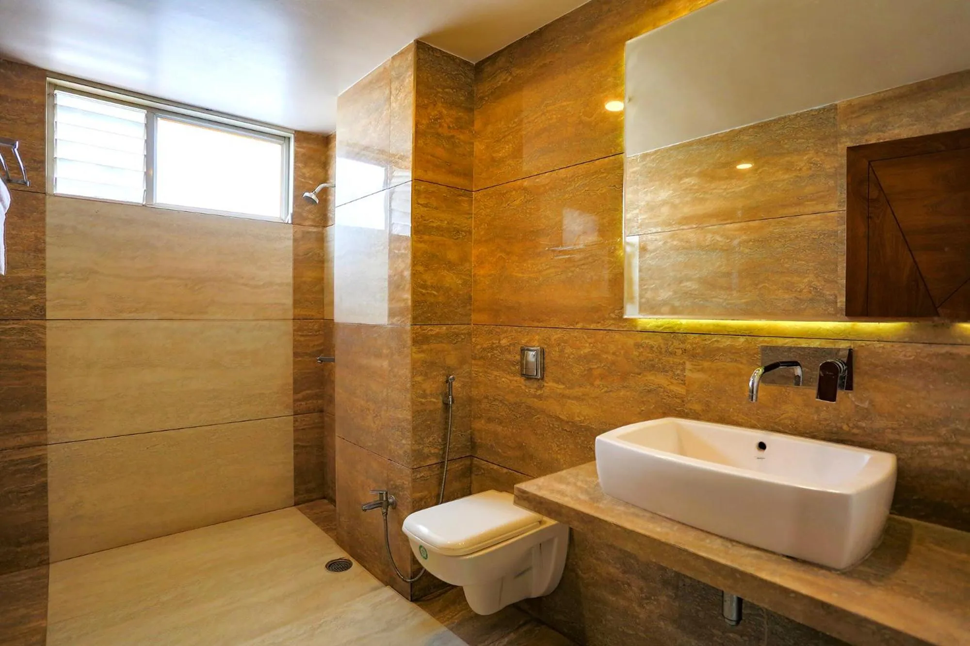 Bathroom in FabHotel Surya