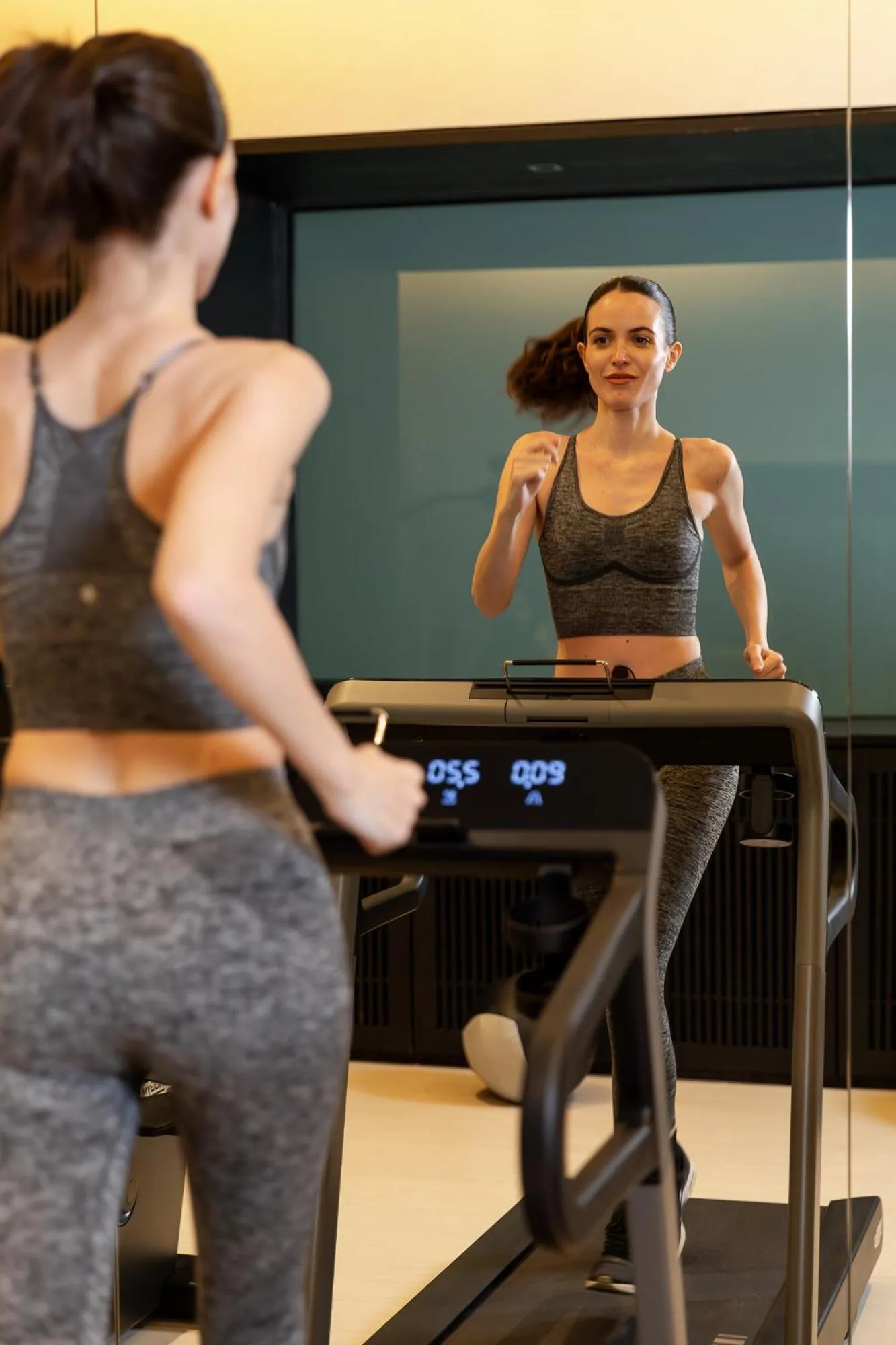 Fitness centre/facilities in Hotel Carducci 76