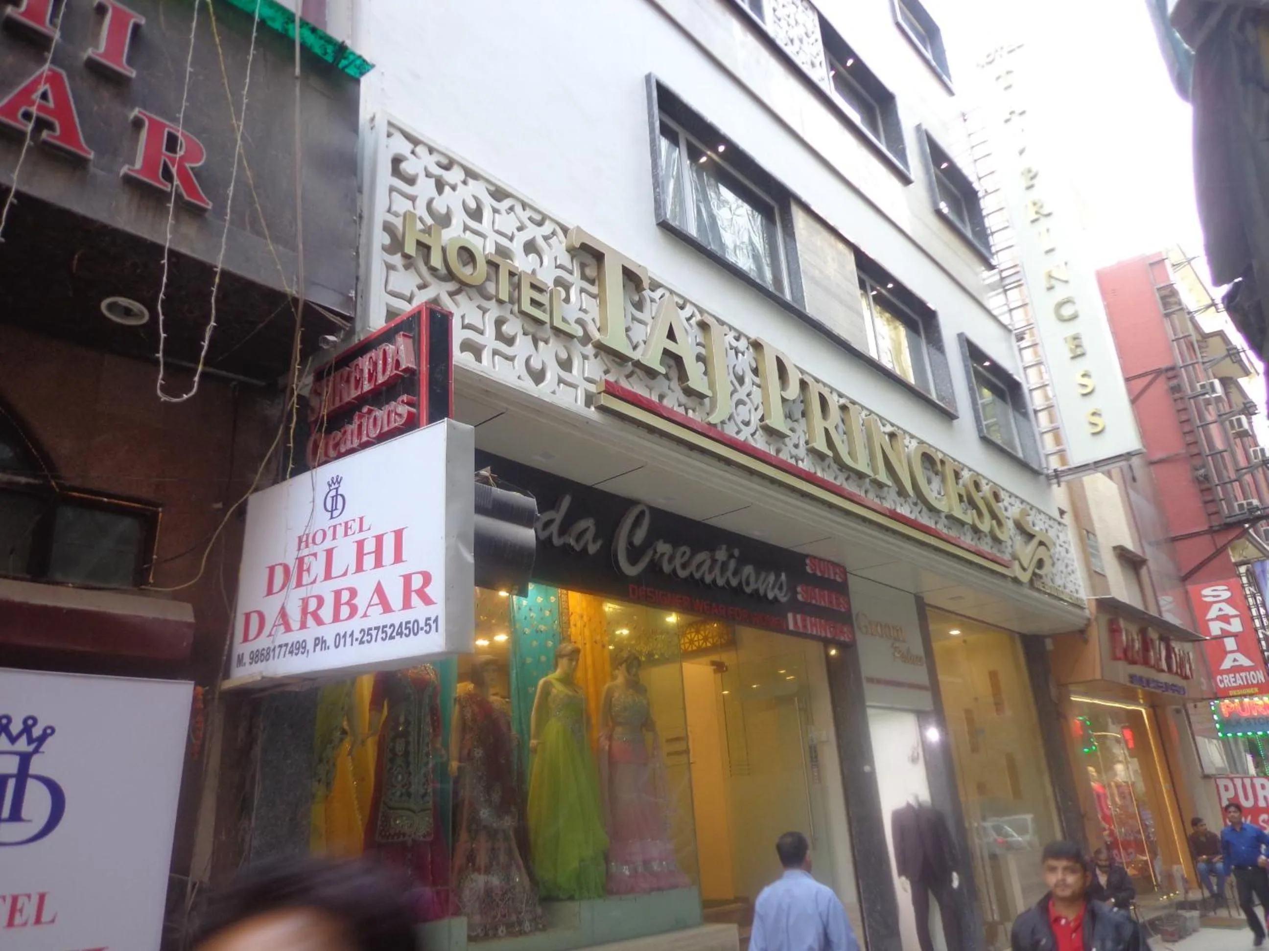 Facade/entrance in Hotel Taj Princess - Boutique Hotel