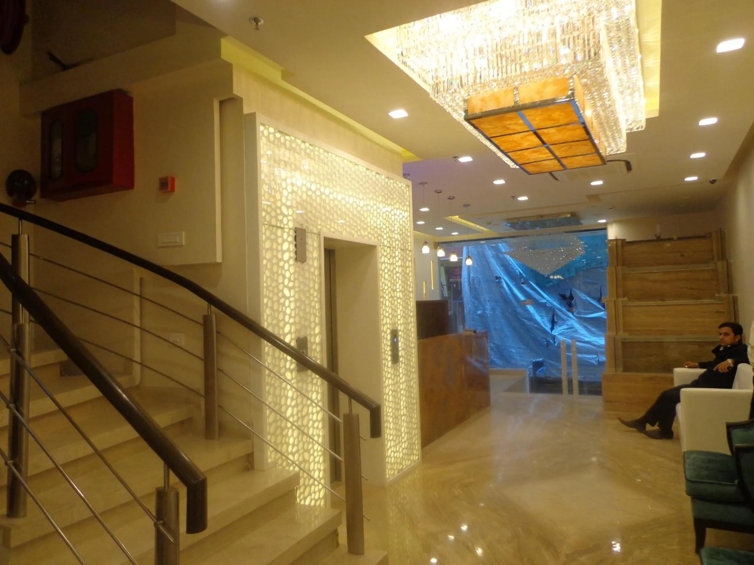 Lobby or reception in Hotel Taj Princess - Boutique Hotel