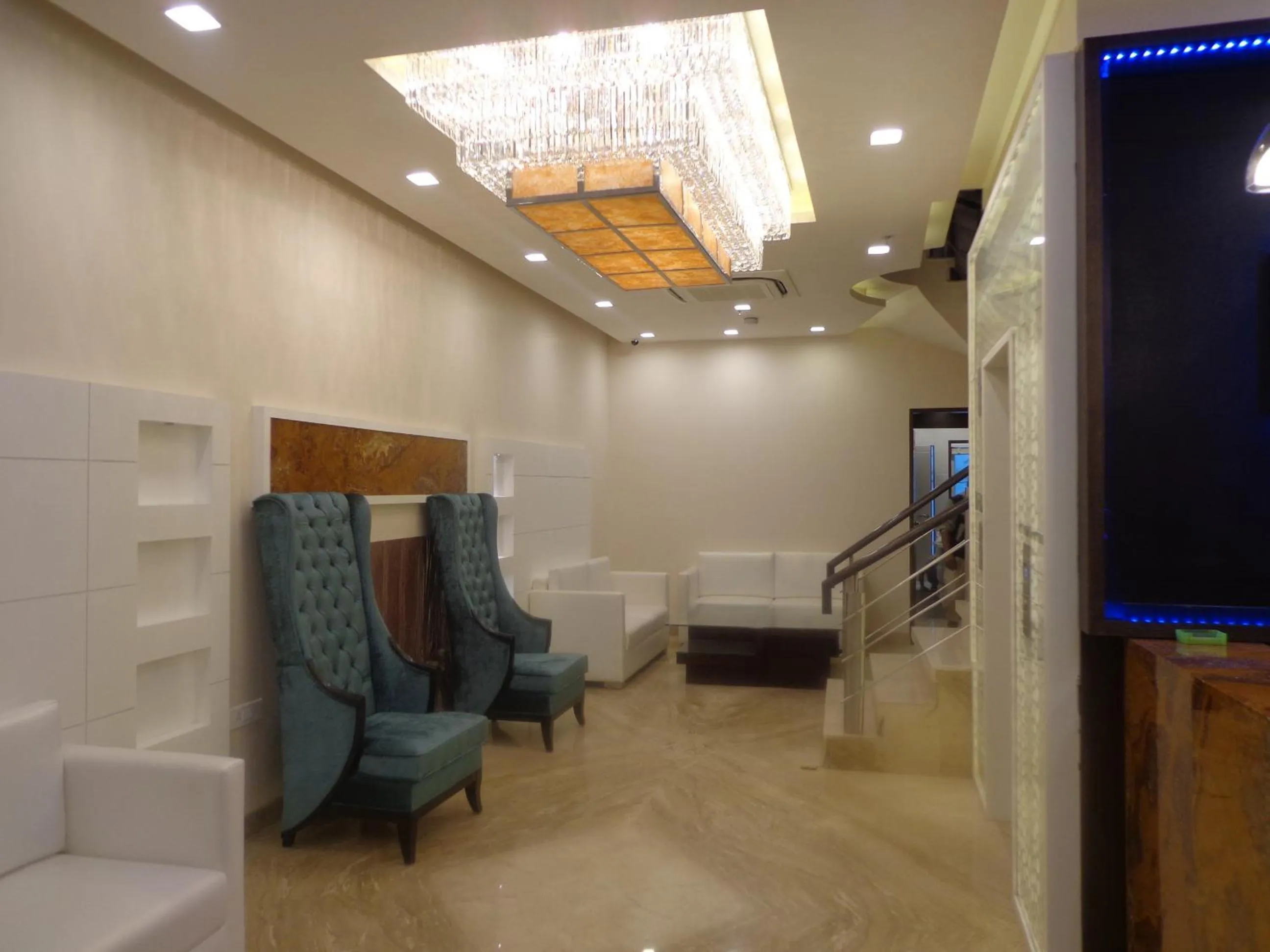 Lobby or reception in Hotel Taj Princess - Boutique Hotel