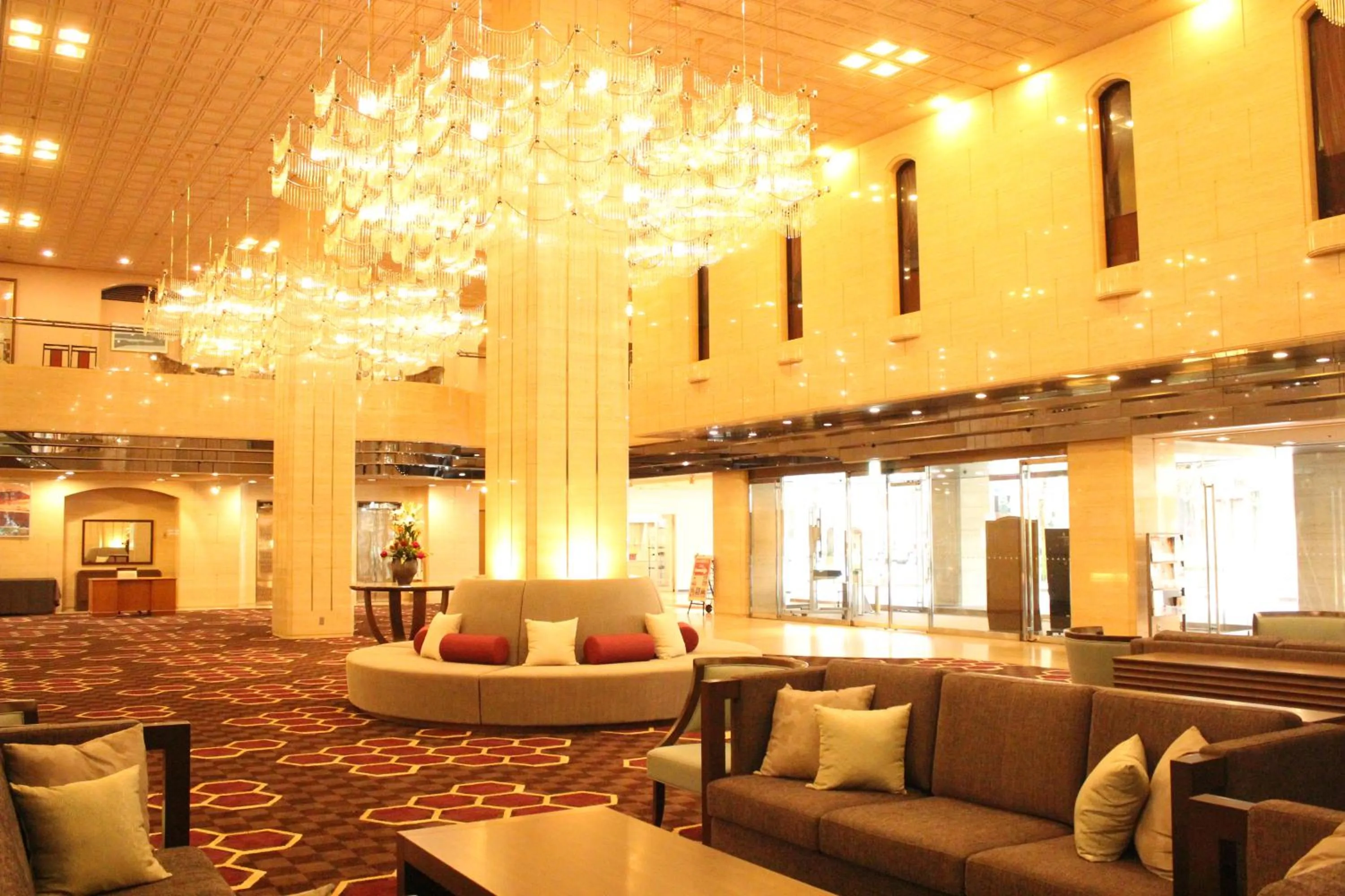 Lobby or reception in Hotel Grand Terrace Toyama