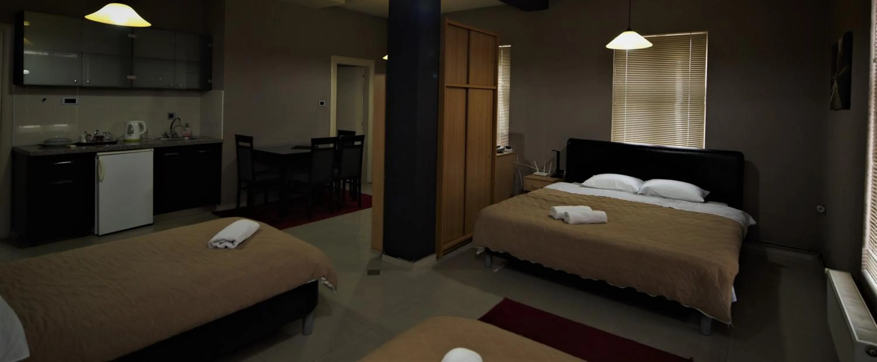 Bed in Hotel Ambasador