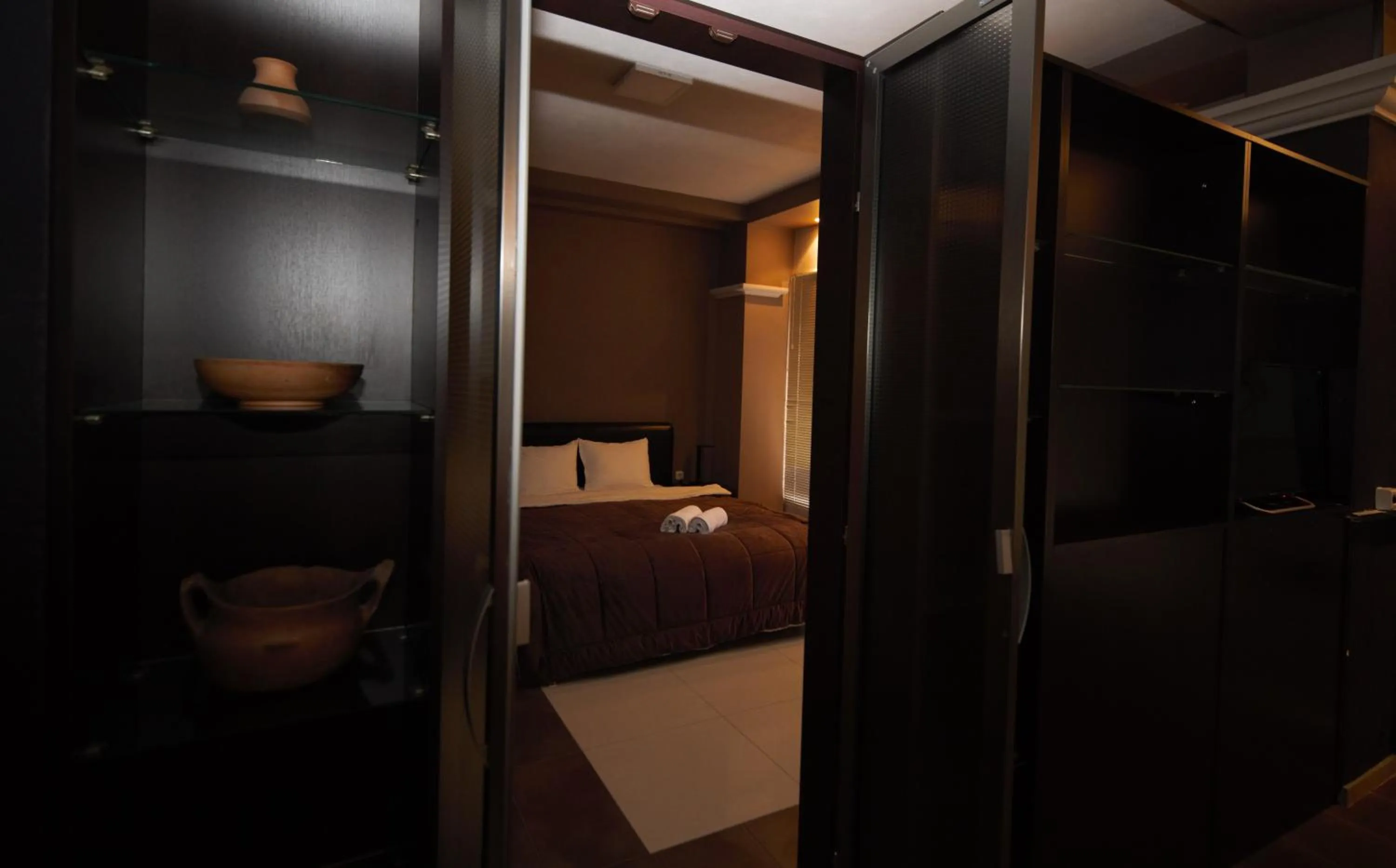 Bed in Hotel Ambasador