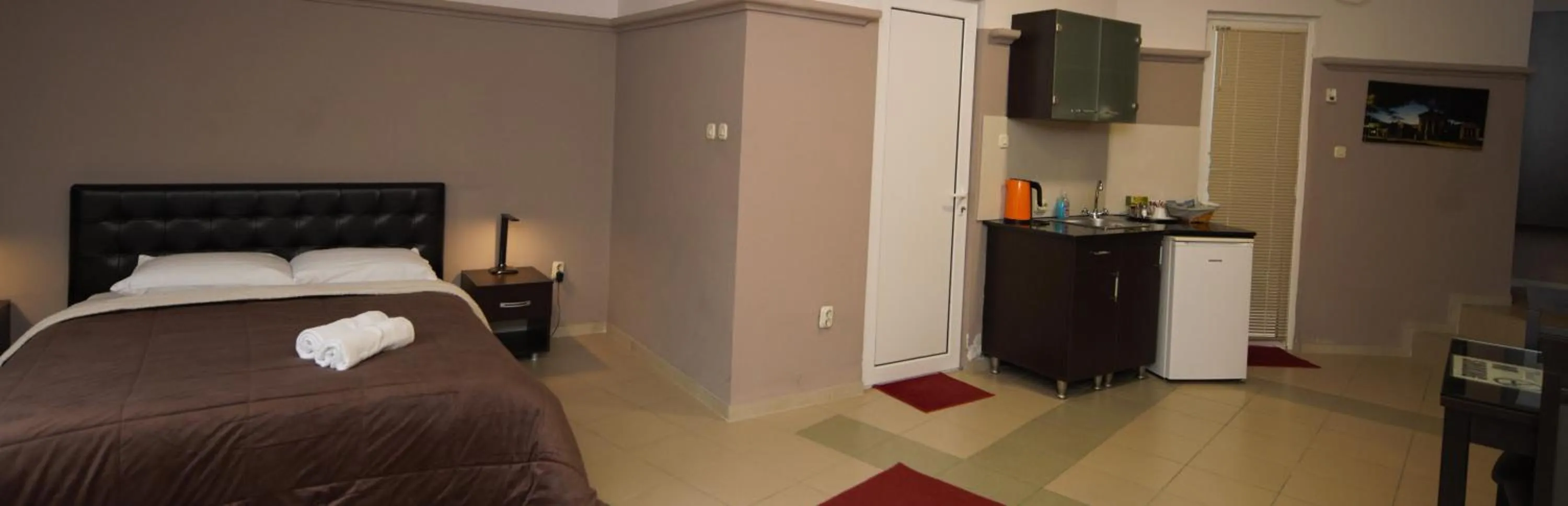 Bed in Hotel Ambasador