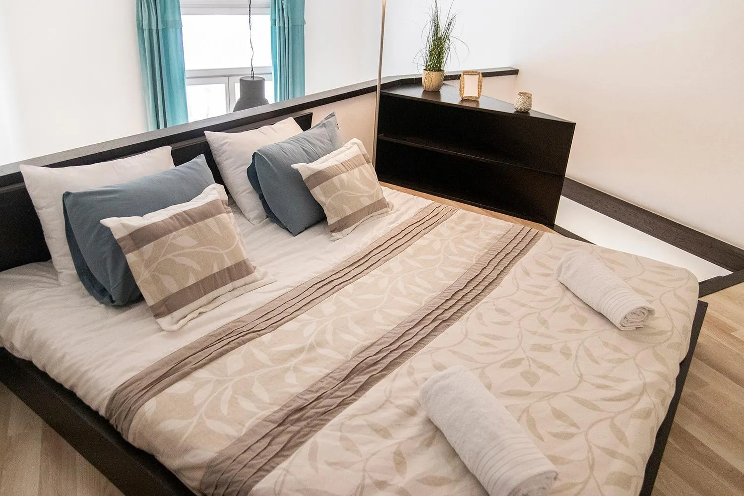 Bed in Real Apartments Semmelweis II