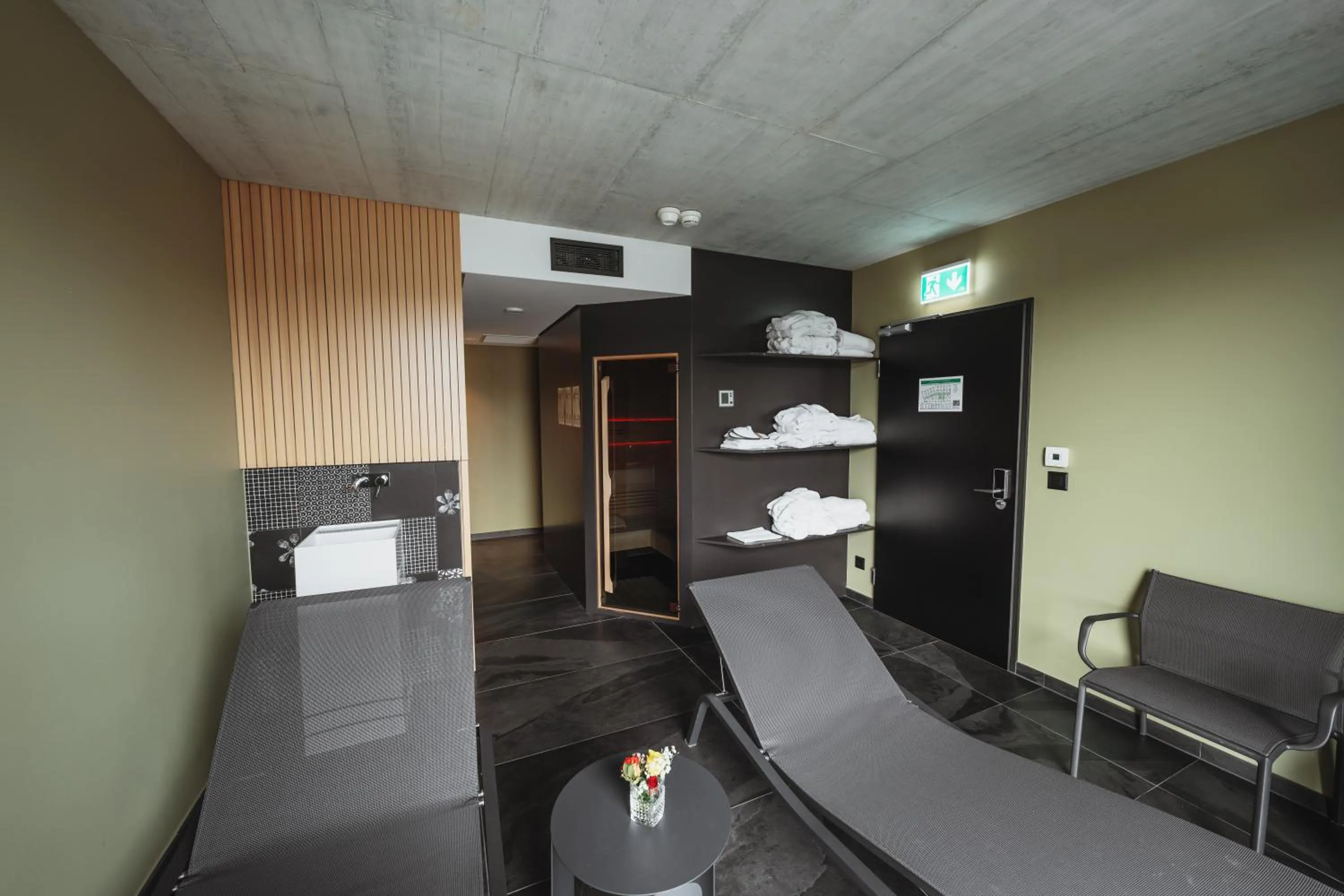 Sauna in Mercure Hotel Delémont