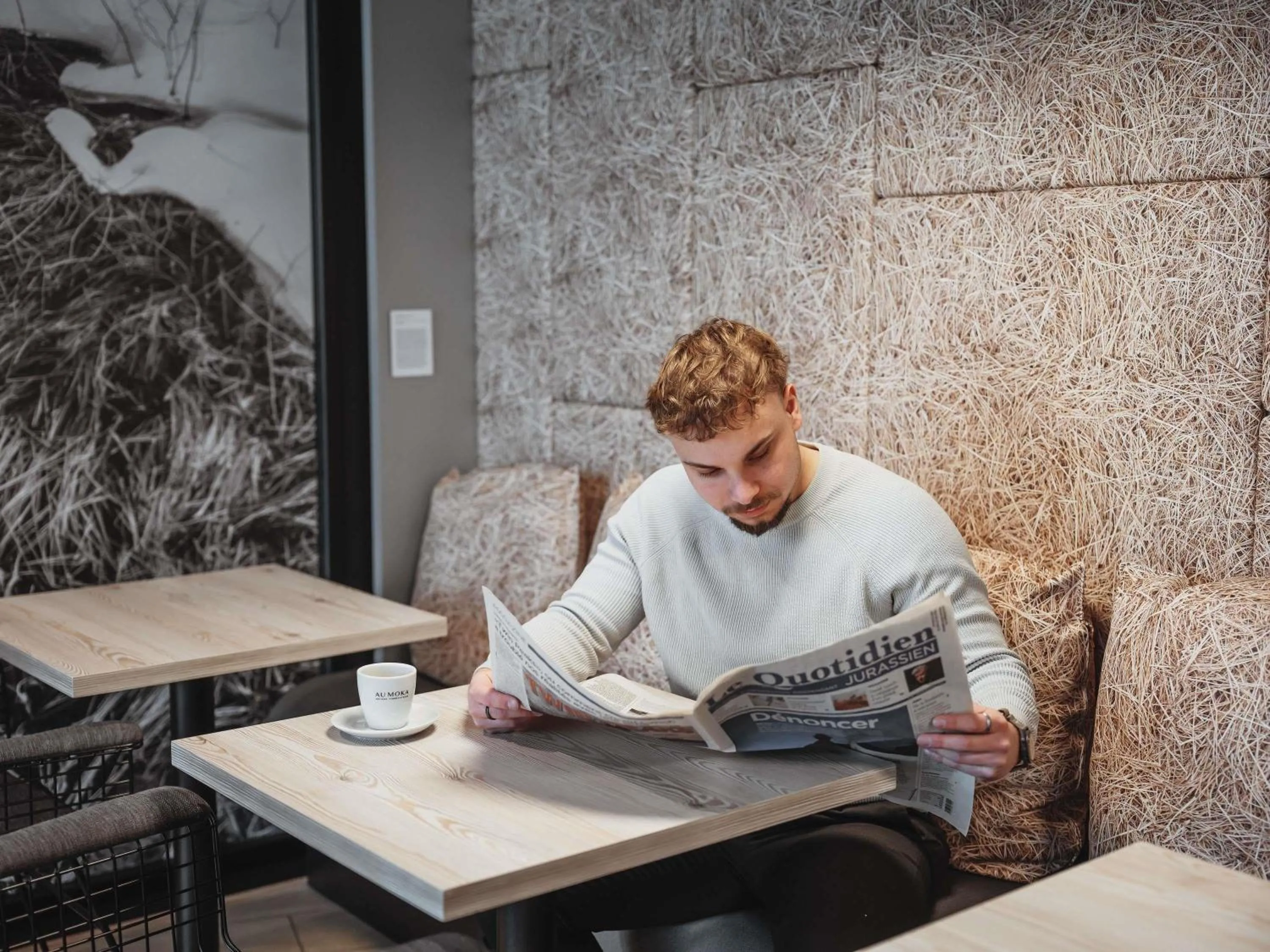 Lounge or bar in Mercure Hotel Delémont