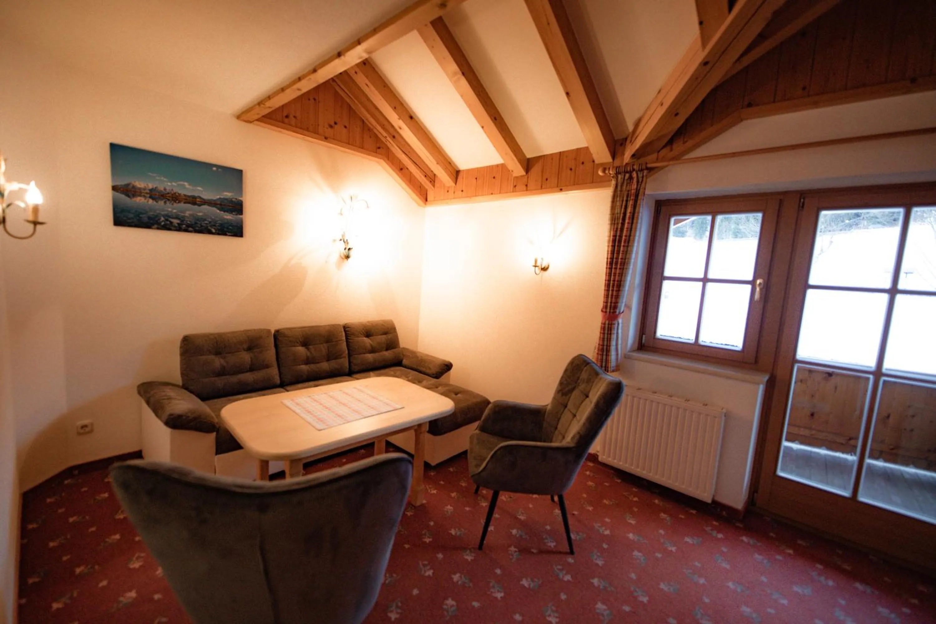 Living room in Zimmer & Ferienwohnungen Dandler