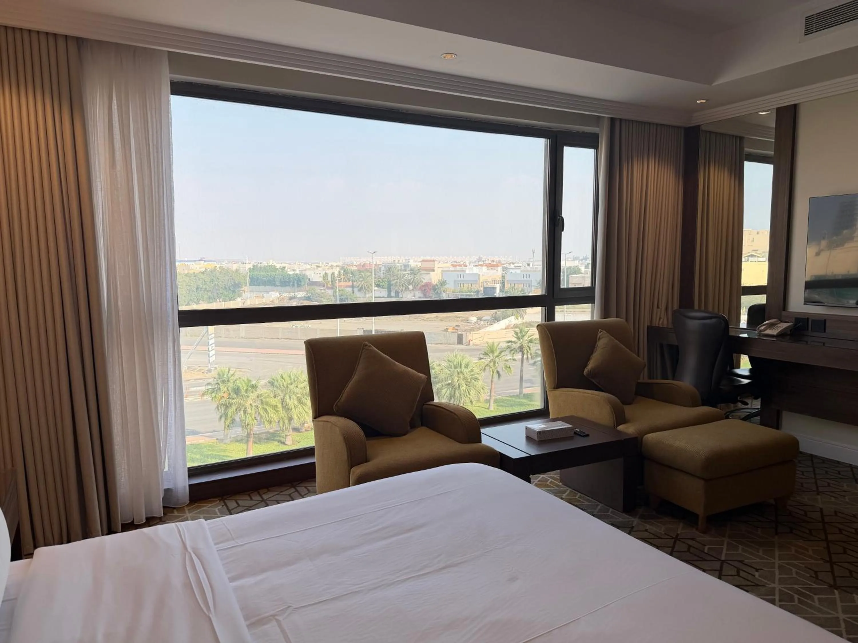 View (from property/room), Bed in Quiet Dreams - Serviced Apartments King abdul Aziz Street Branch