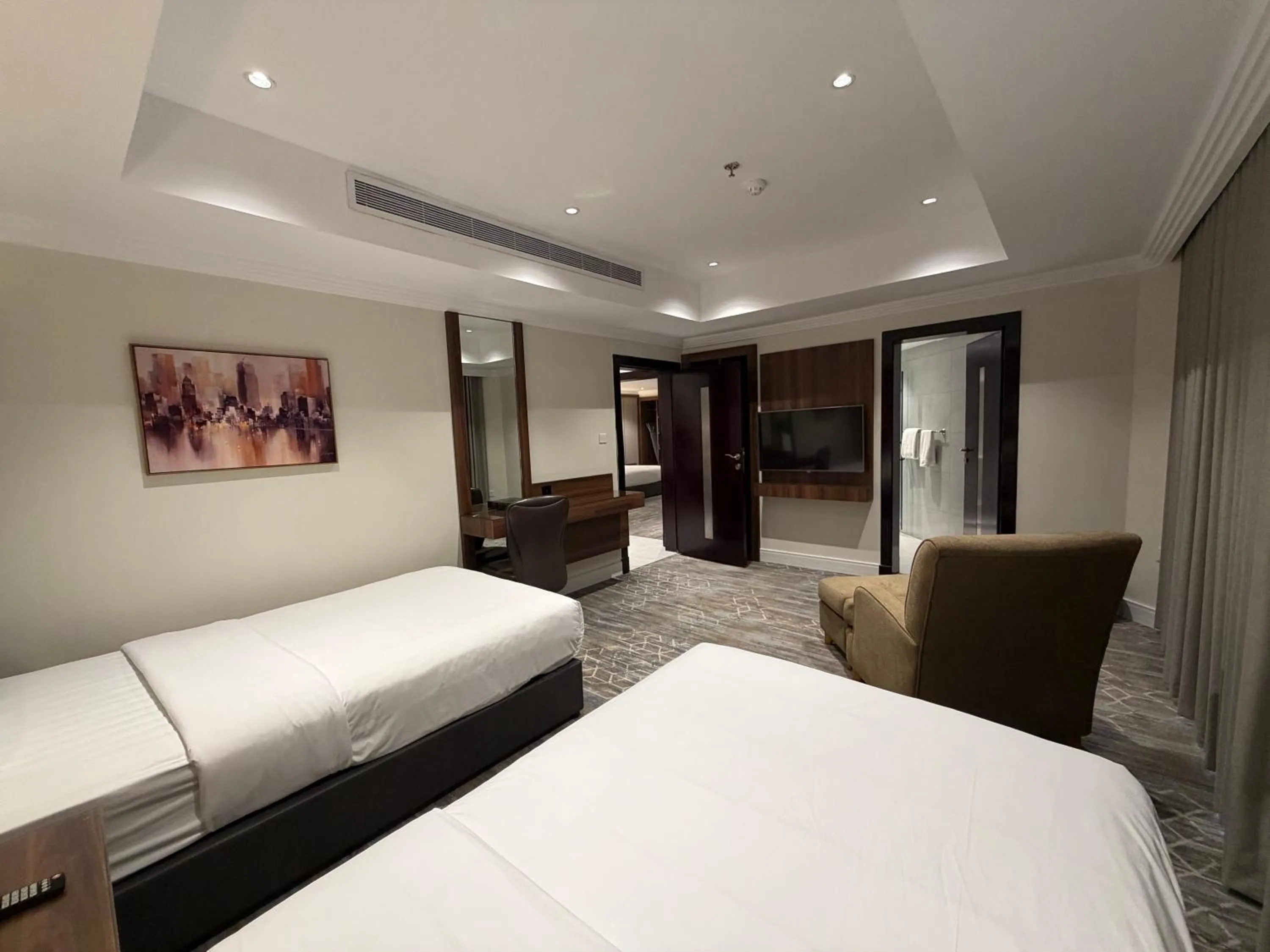 Bed in Quiet Dreams - Serviced Apartments King abdul Aziz Street Branch