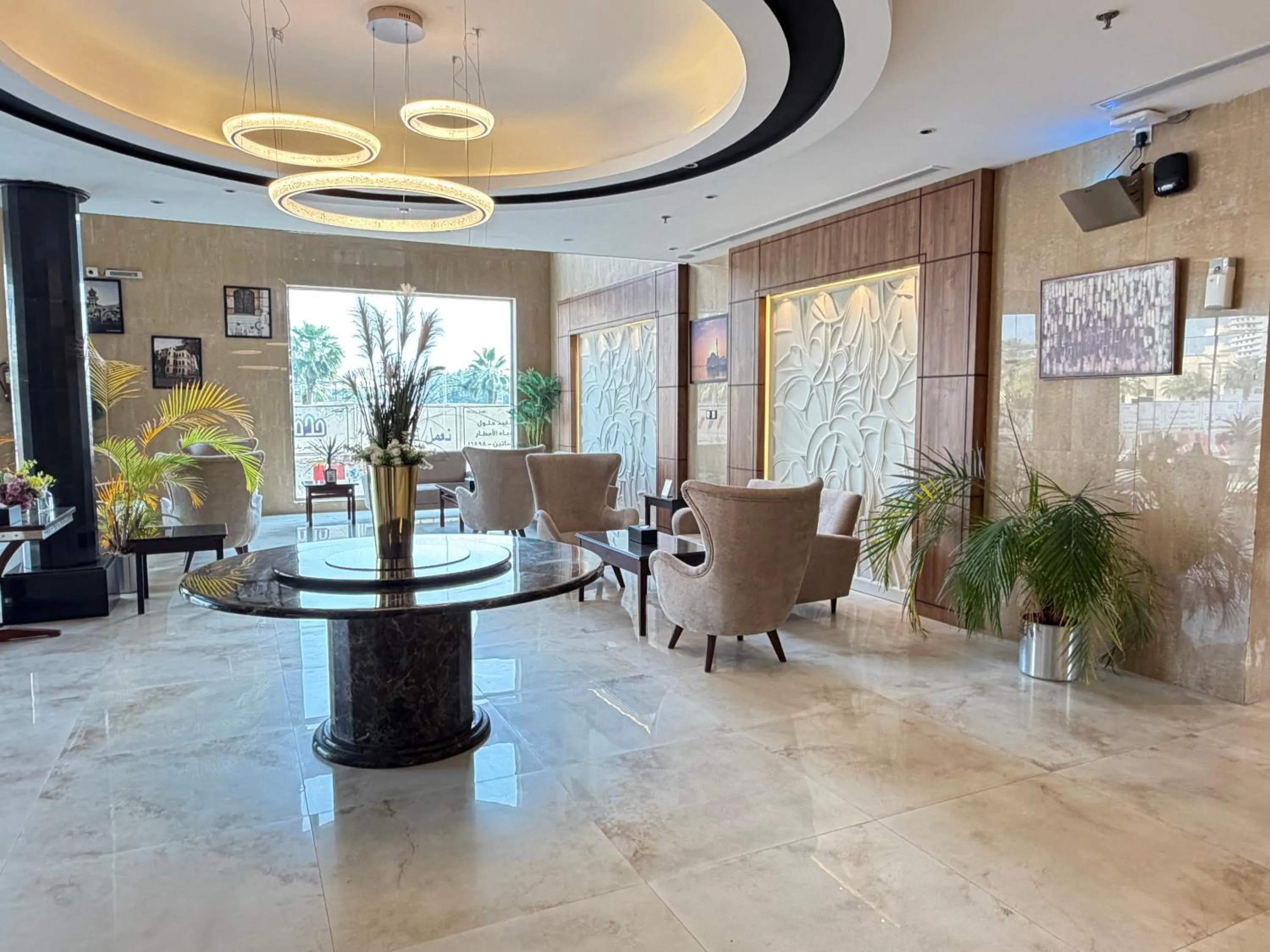 Seating area in Quiet Dreams - Serviced Apartments King abdul Aziz Street Branch