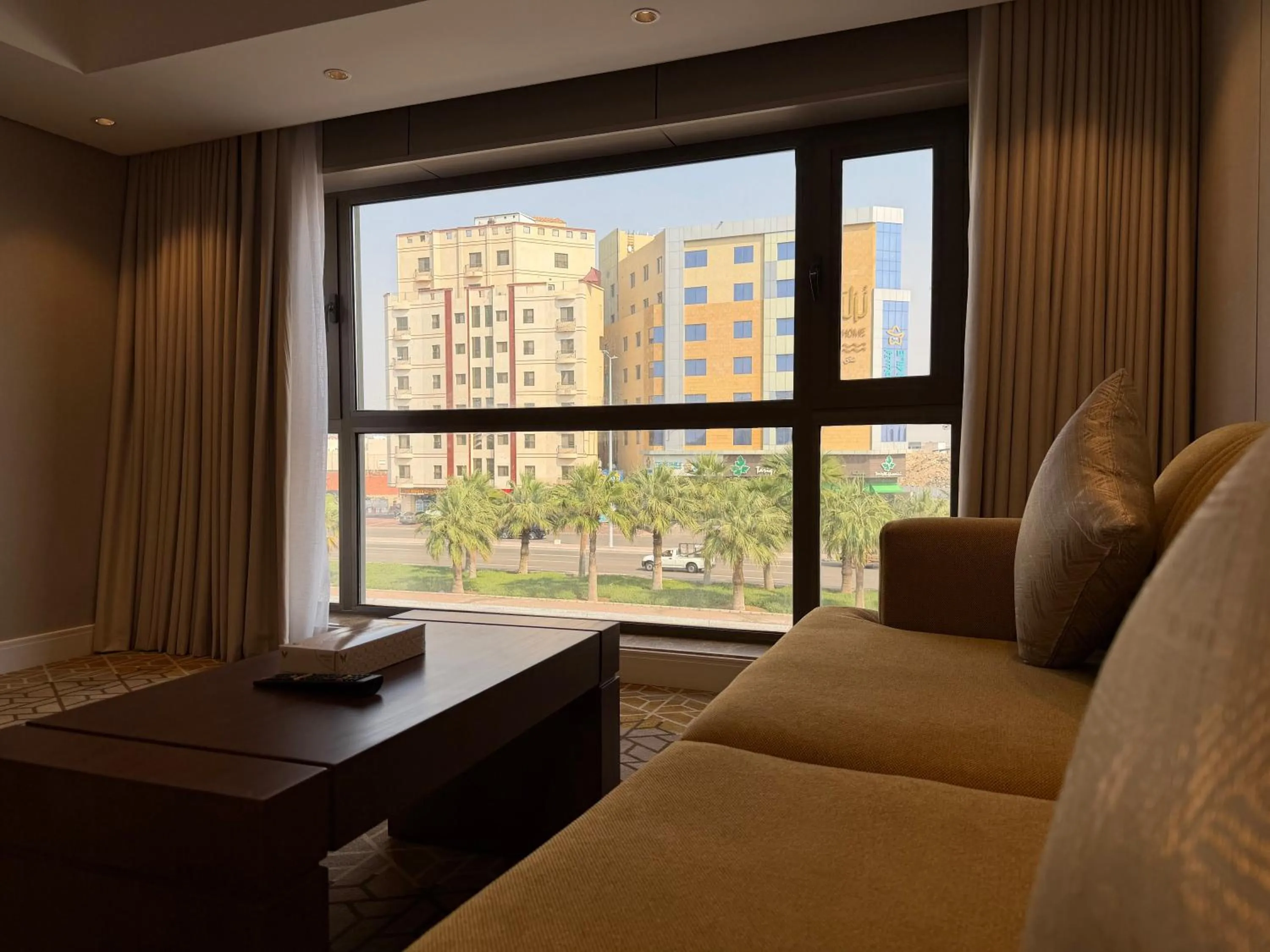 Seating area in Quiet Dreams - Serviced Apartments King abdul Aziz Street Branch