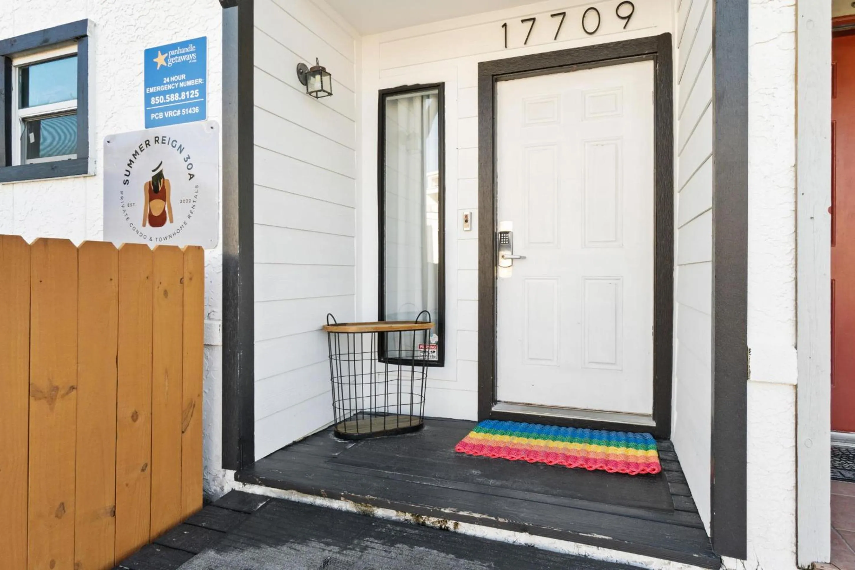Facade/entrance in Beach House - Summer Reign by Panhandle Getaways