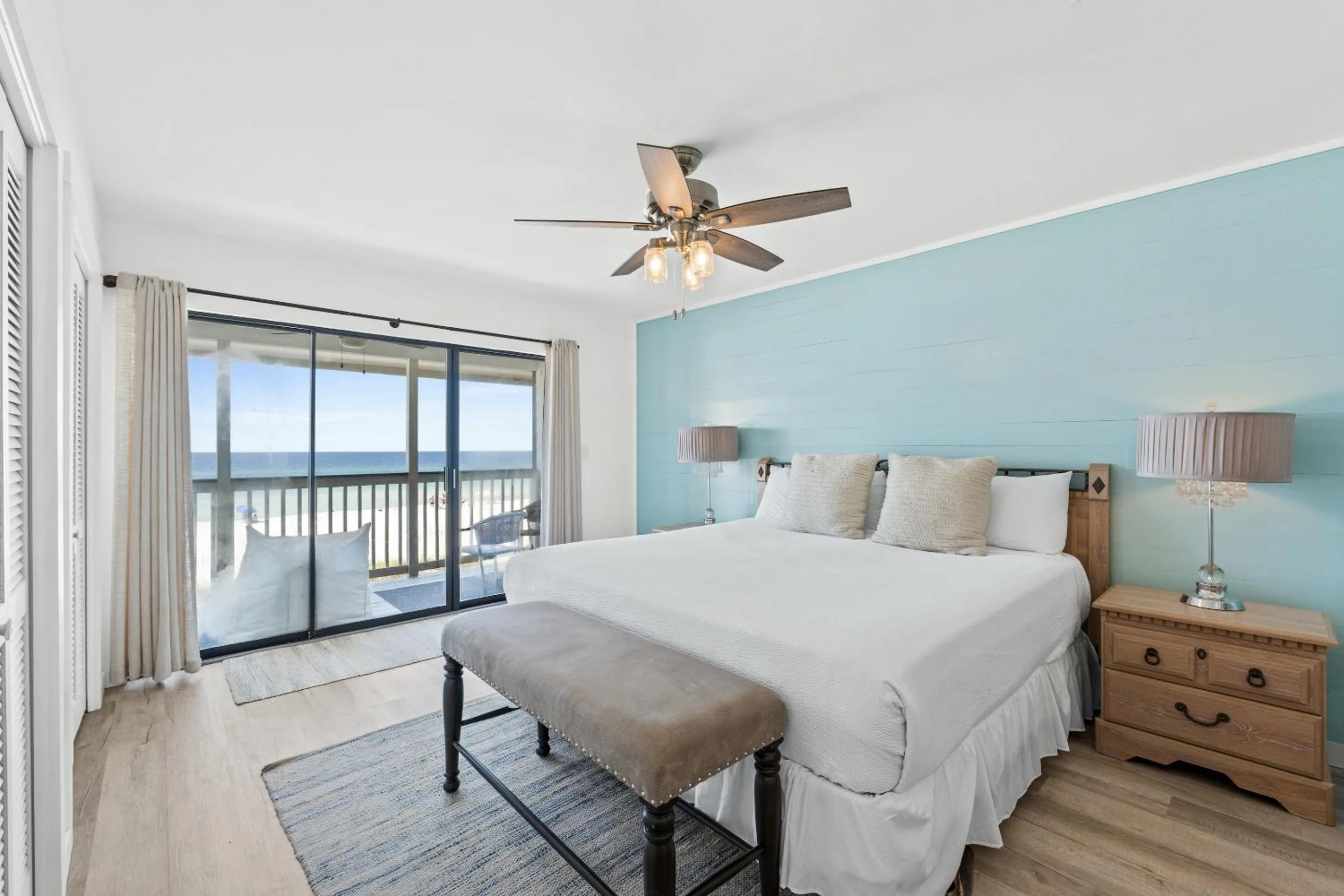 Bed in Beach House - Summer Reign by Panhandle Getaways