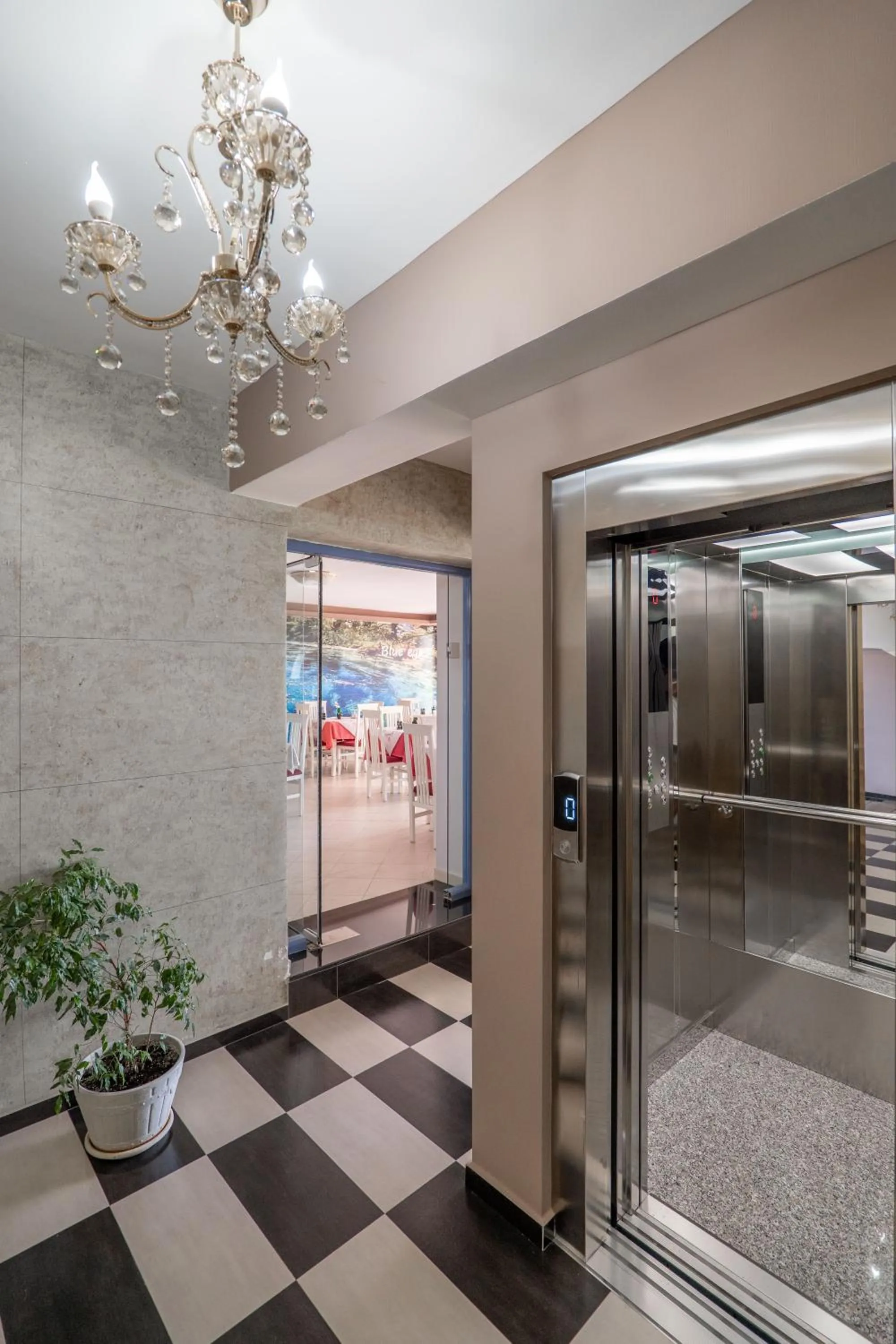 elevator in Keos Hotel