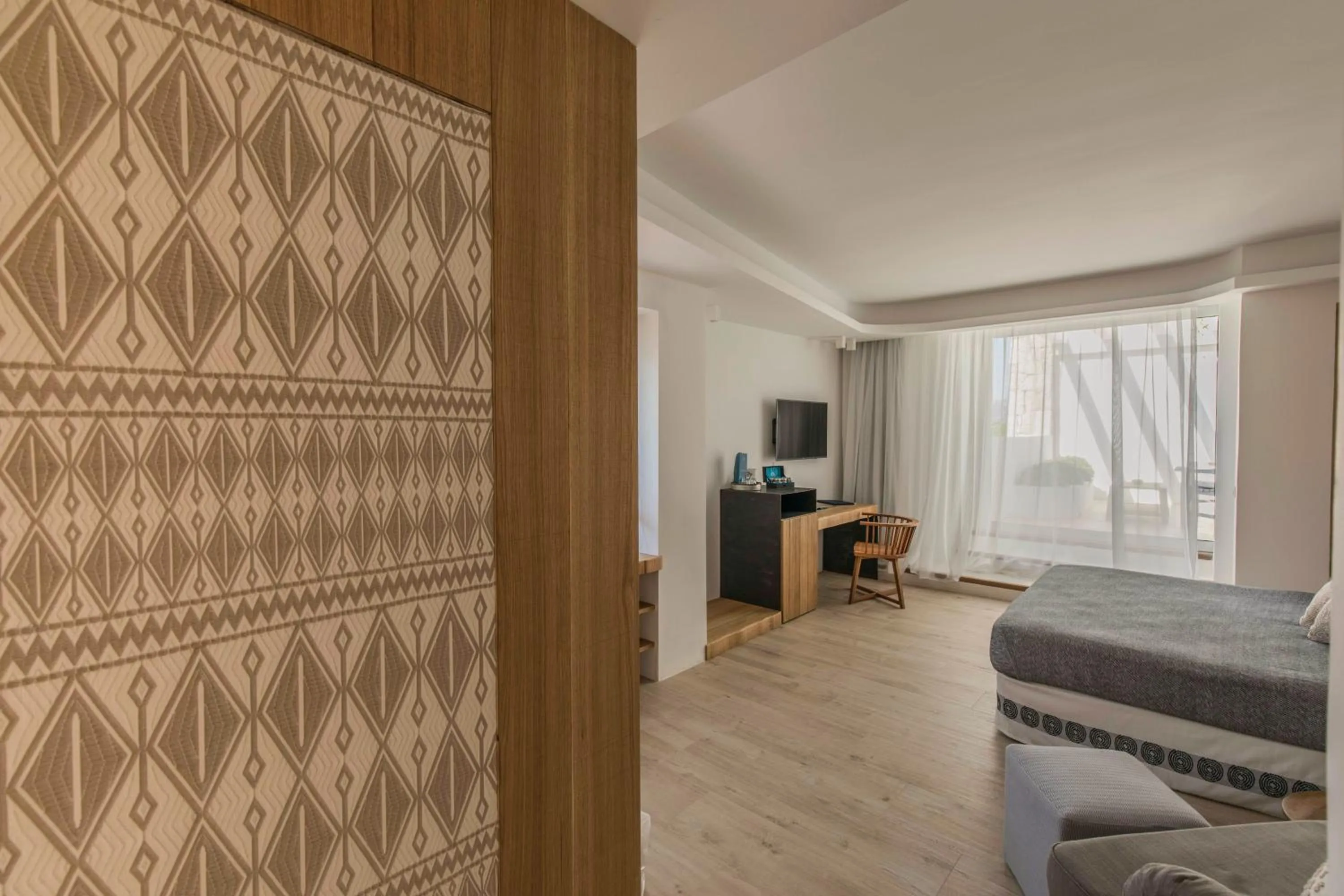 Bed in Hotel Grand Relais Dei Nuraghi