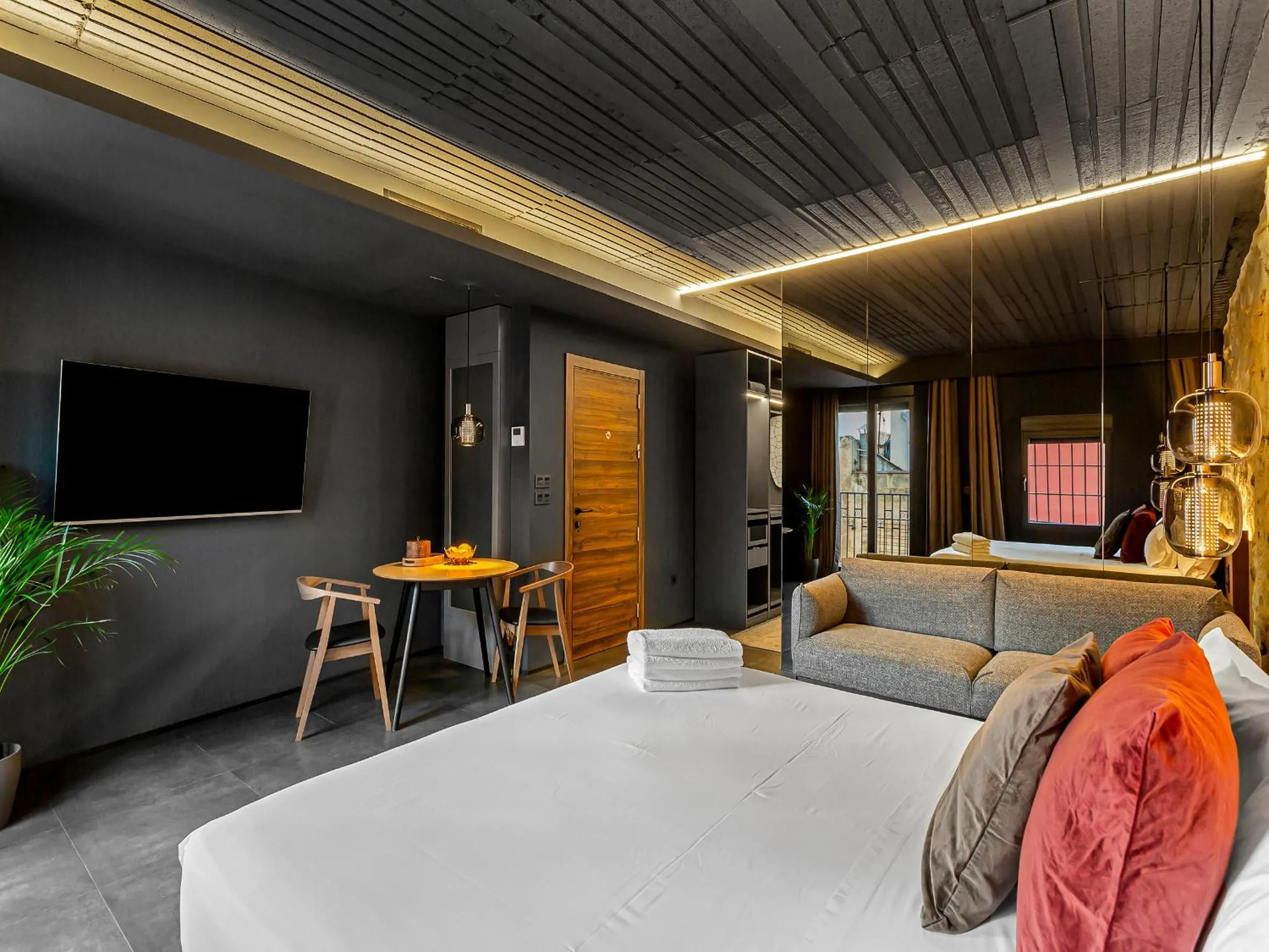 Bed in Apartaestudios Evolution Luxury