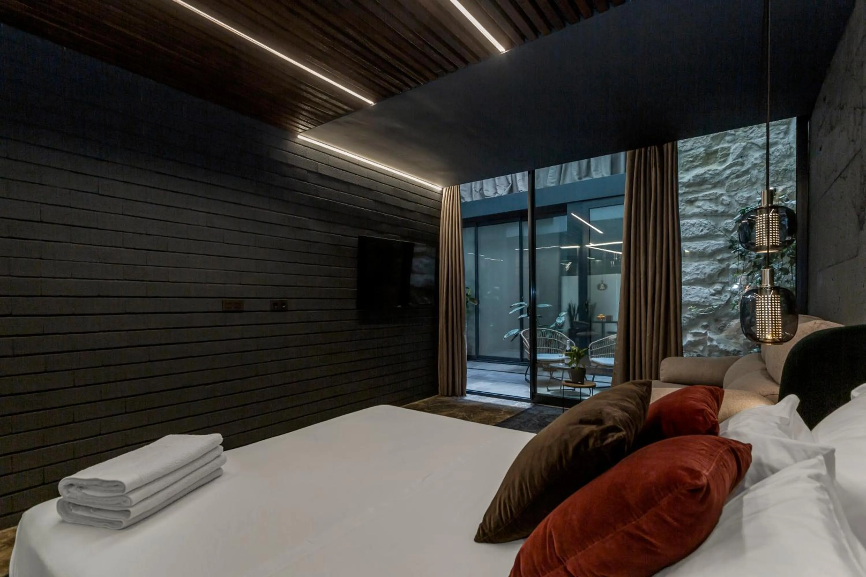 Bed in Apartaestudios Evolution Luxury