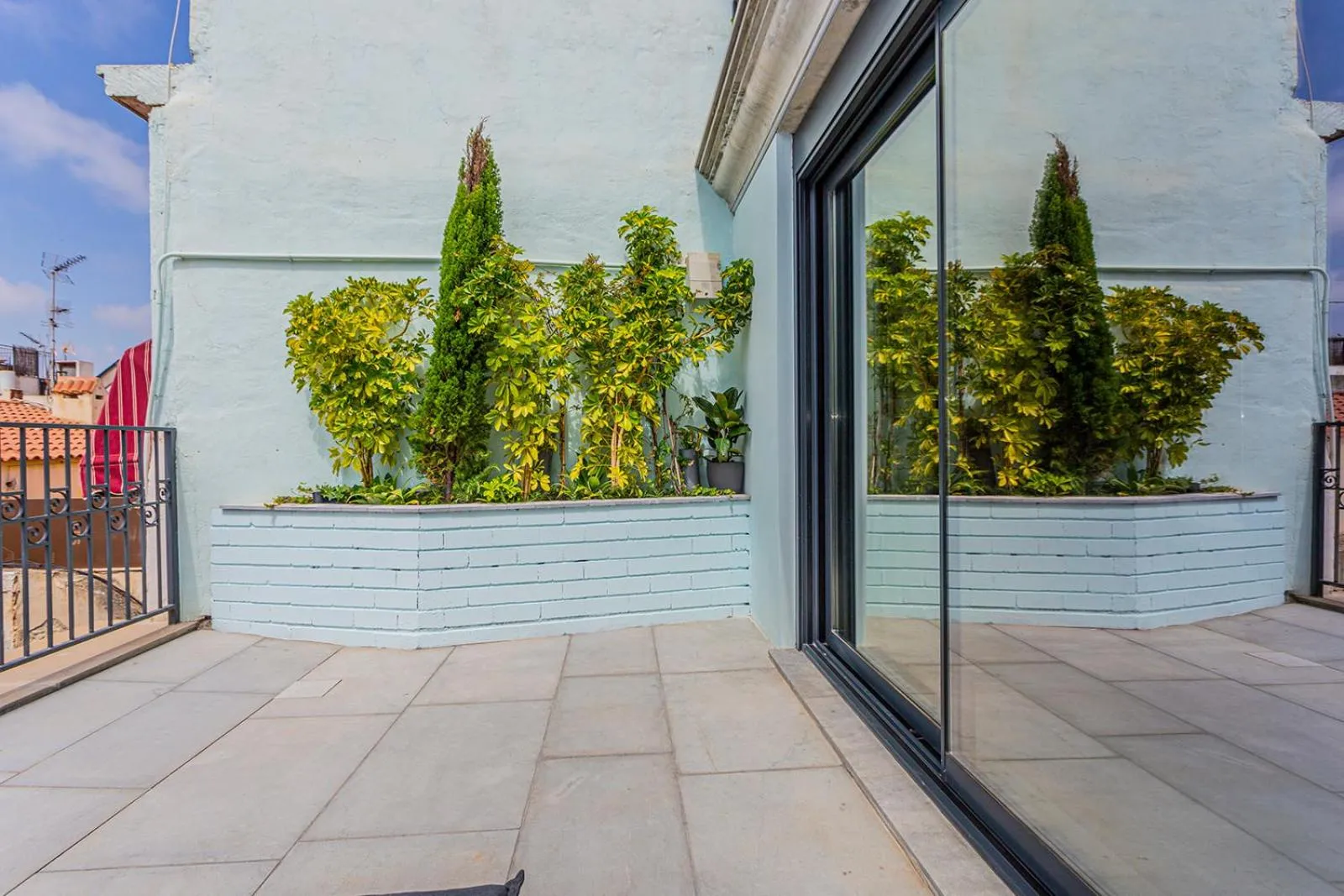 Balcony/Terrace in Apartaestudios Evolution Luxury