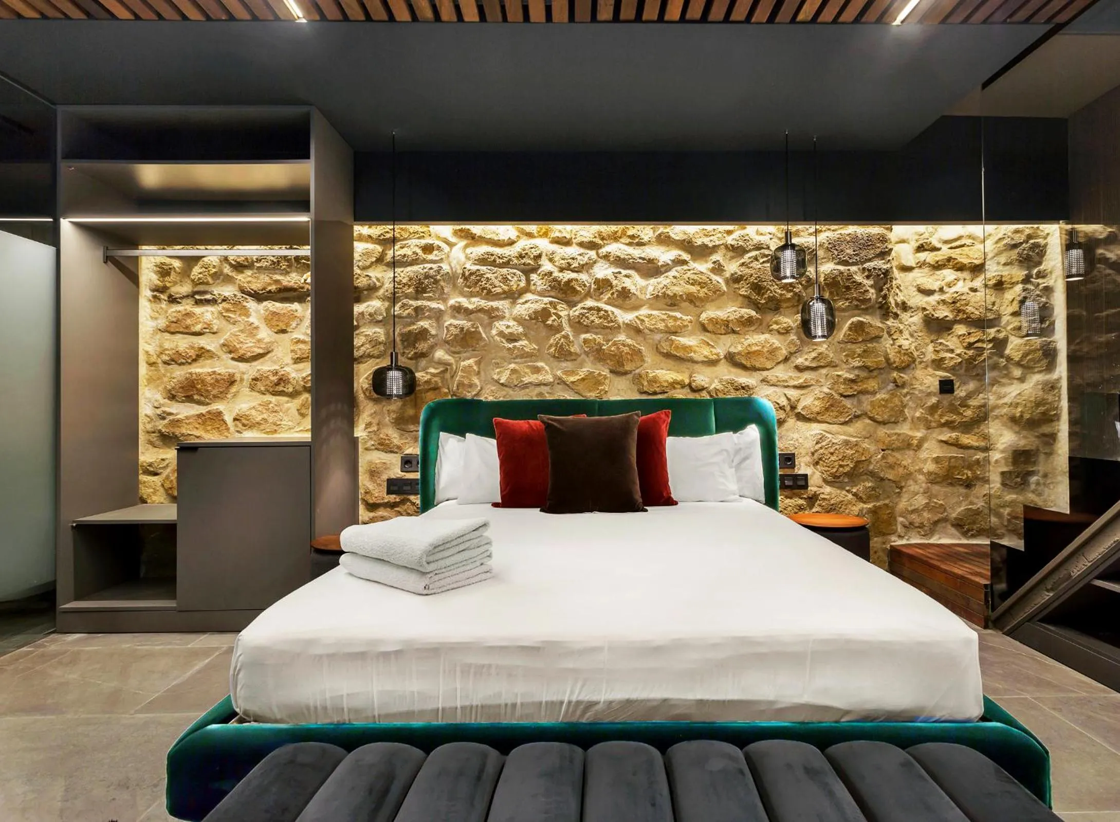 Bed in Apartaestudios Evolution Luxury