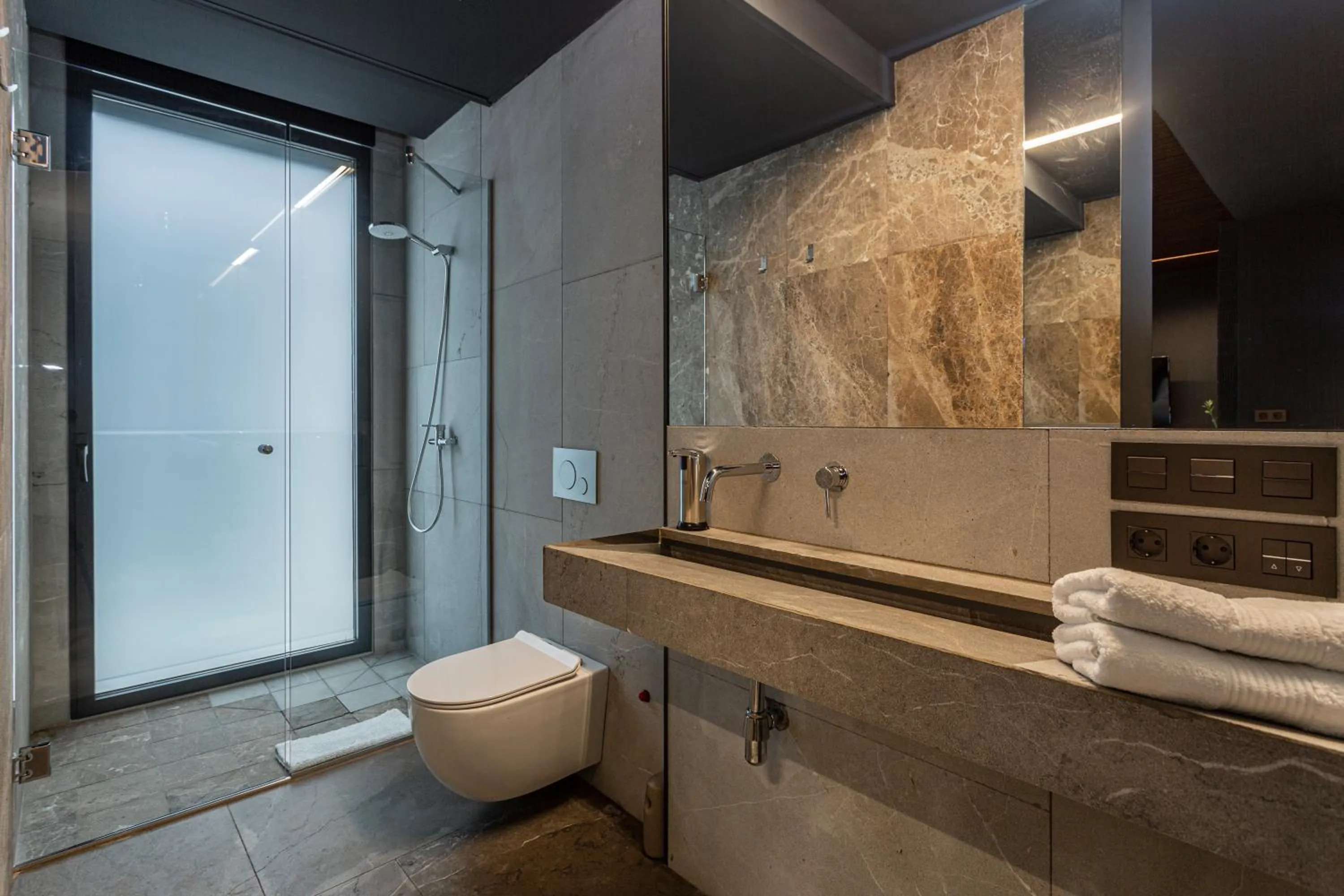 Bathroom in Apartaestudios Evolution Luxury