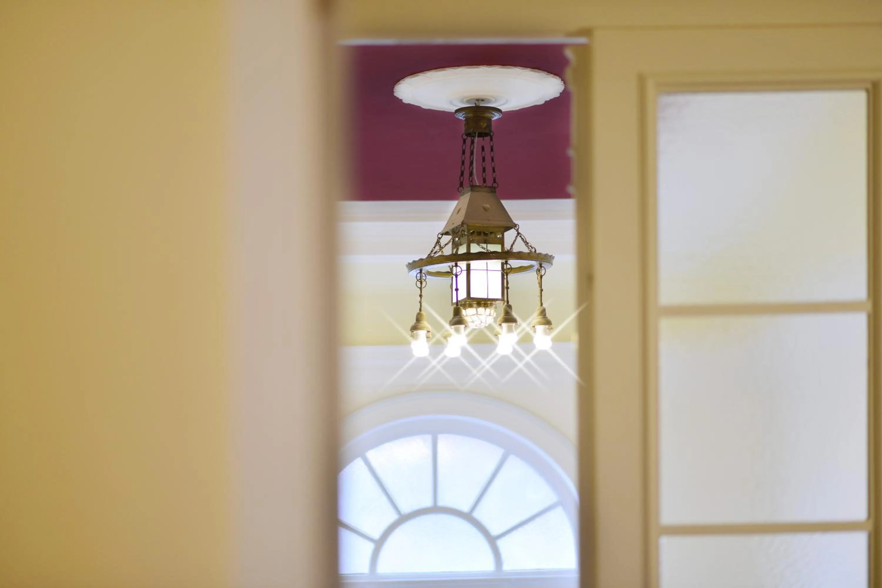 Decorative detail in Hotel Villa Ponte Wisera