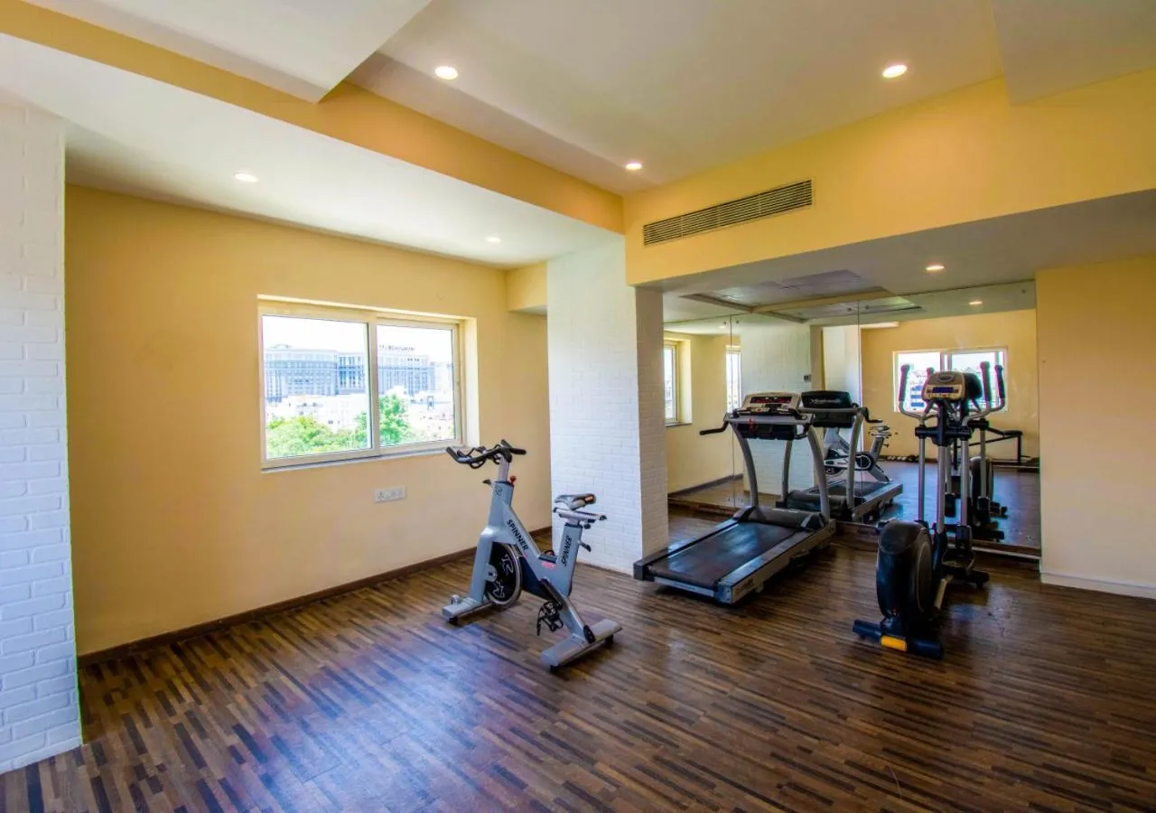 Fitness centre/facilities in Bloom Hotel - Gachibowli