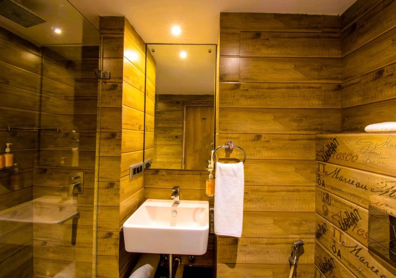 Toilet in Bloom Hotel - Gachibowli