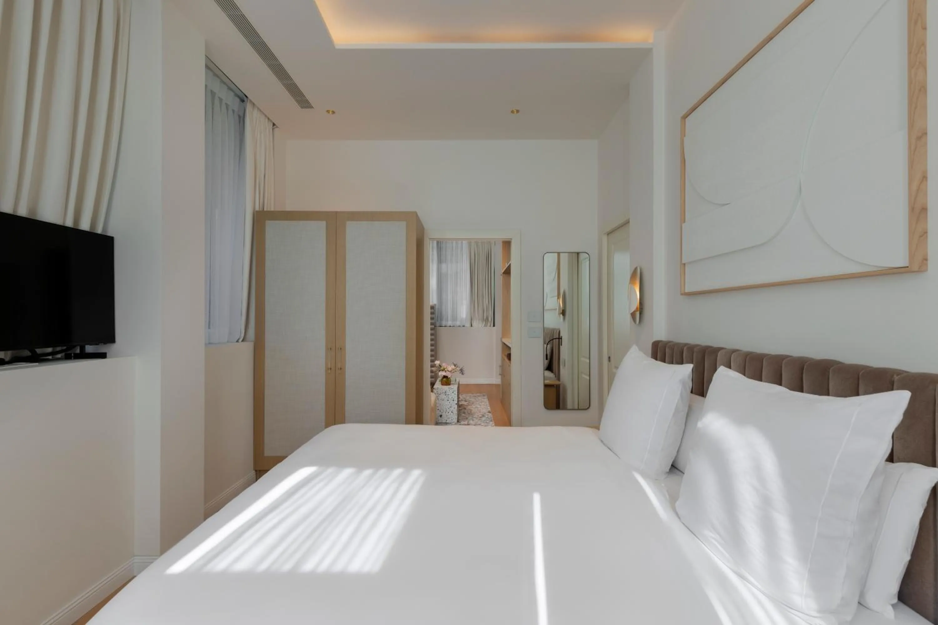 Bedroom, Bed in Elkonin Tel Aviv - MGallery Hotel Collection