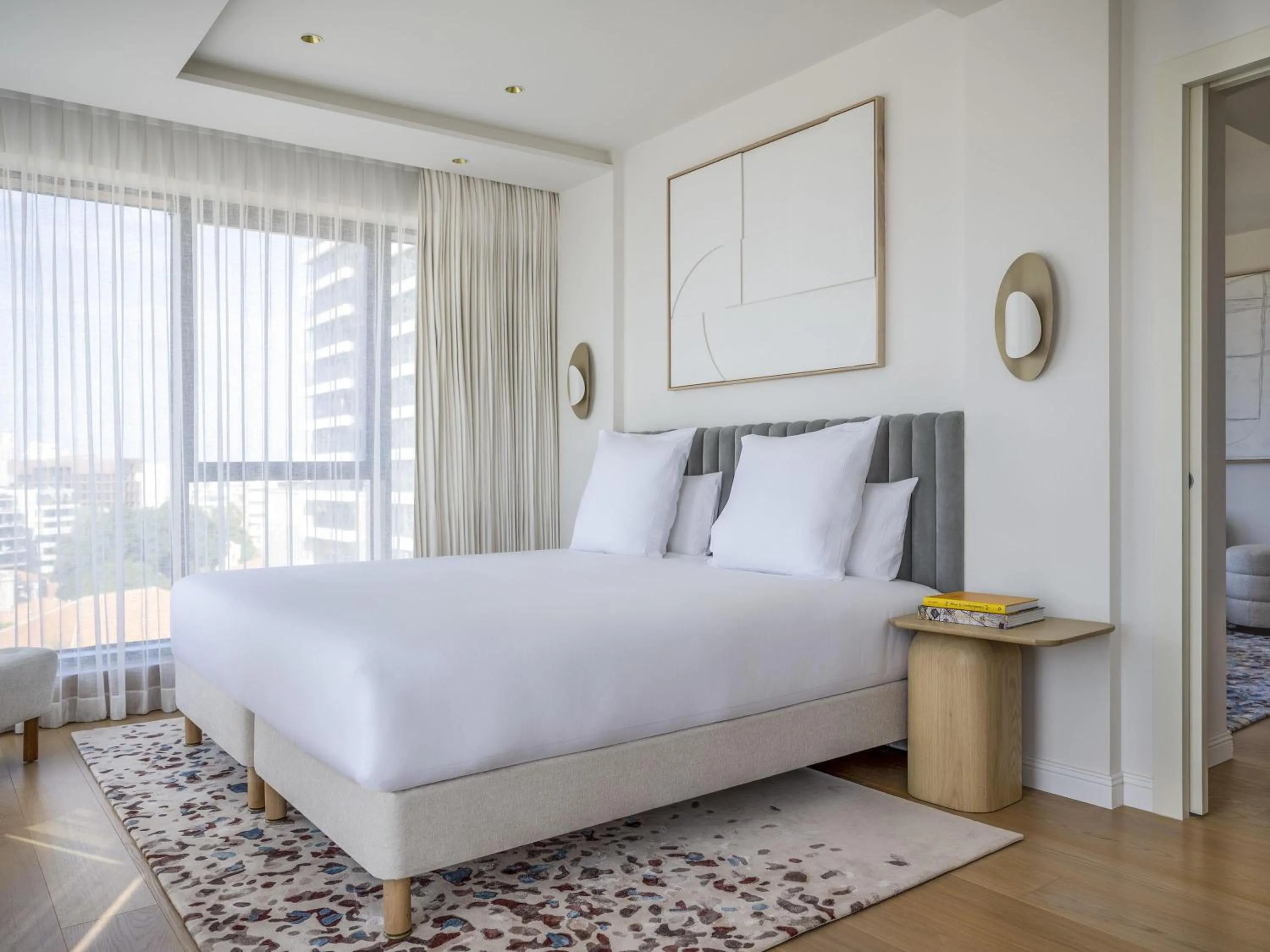 Photo of the whole room, Bed in Elkonin Tel Aviv - MGallery Hotel Collection