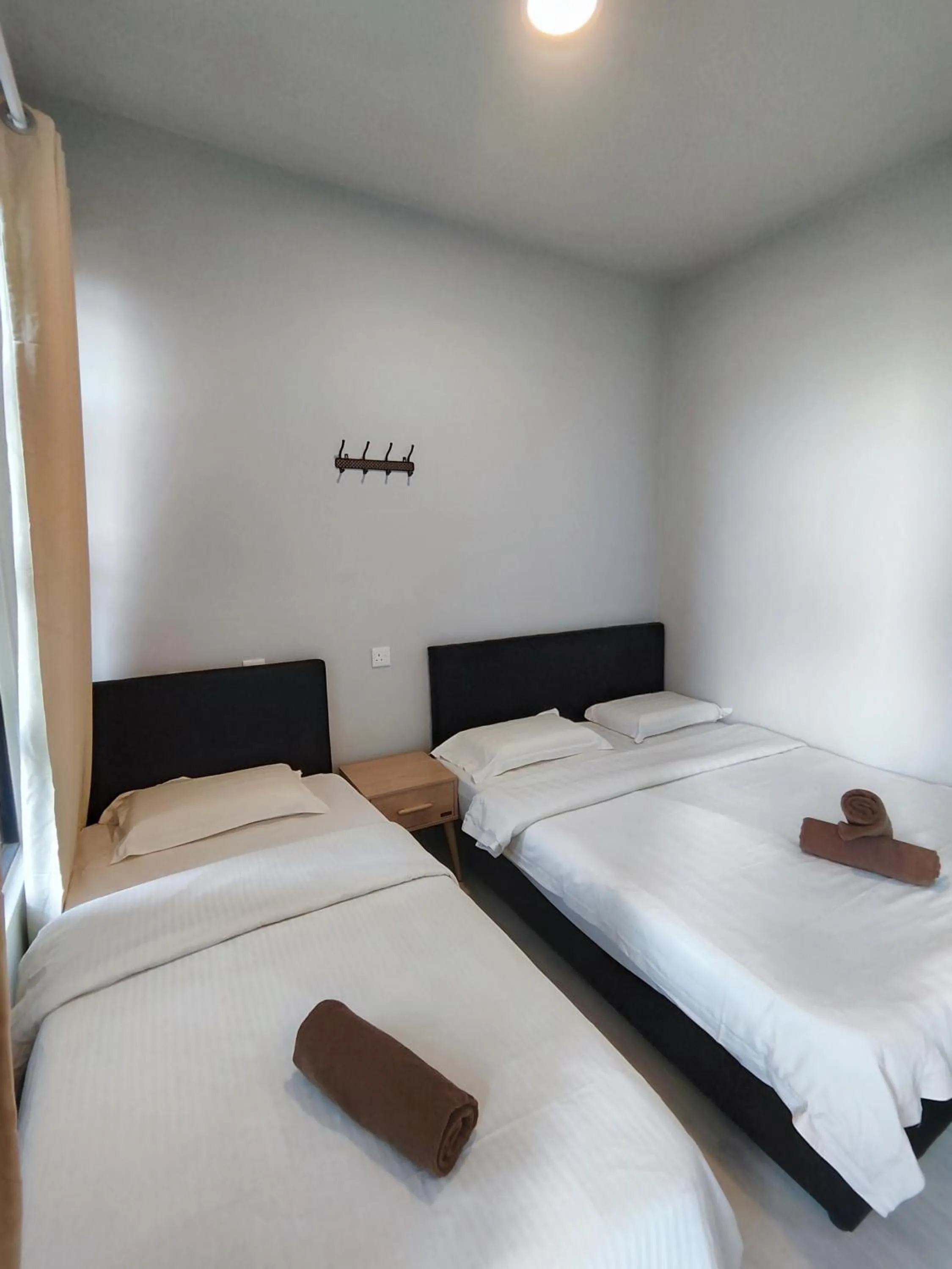 Bed in Jesselton Quay Citypads