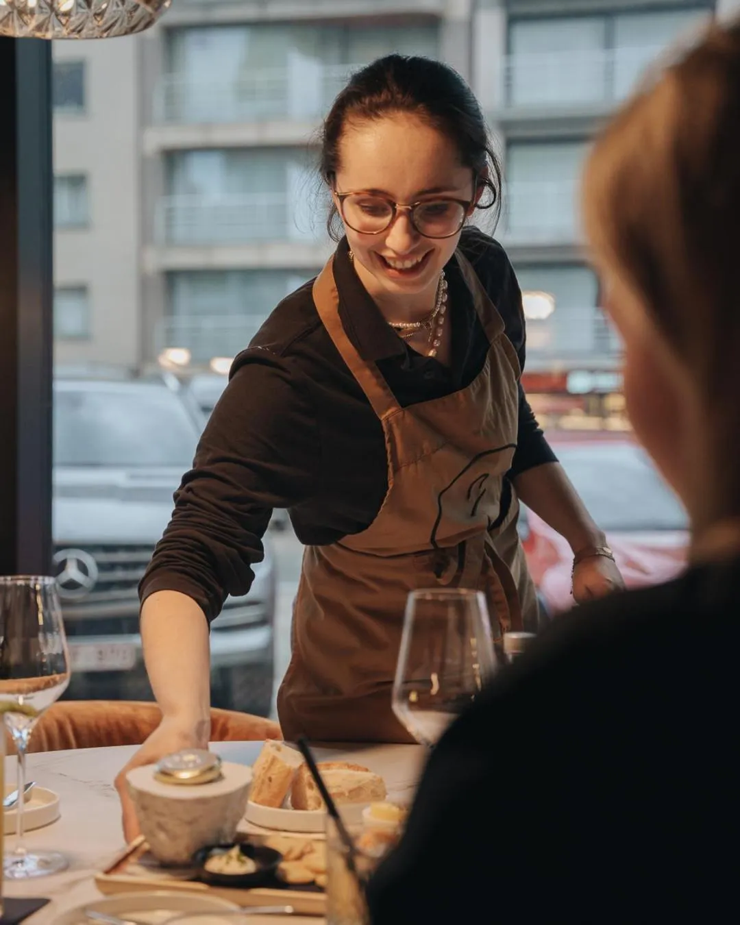 Restaurant/places to eat in The CORNR Hotel