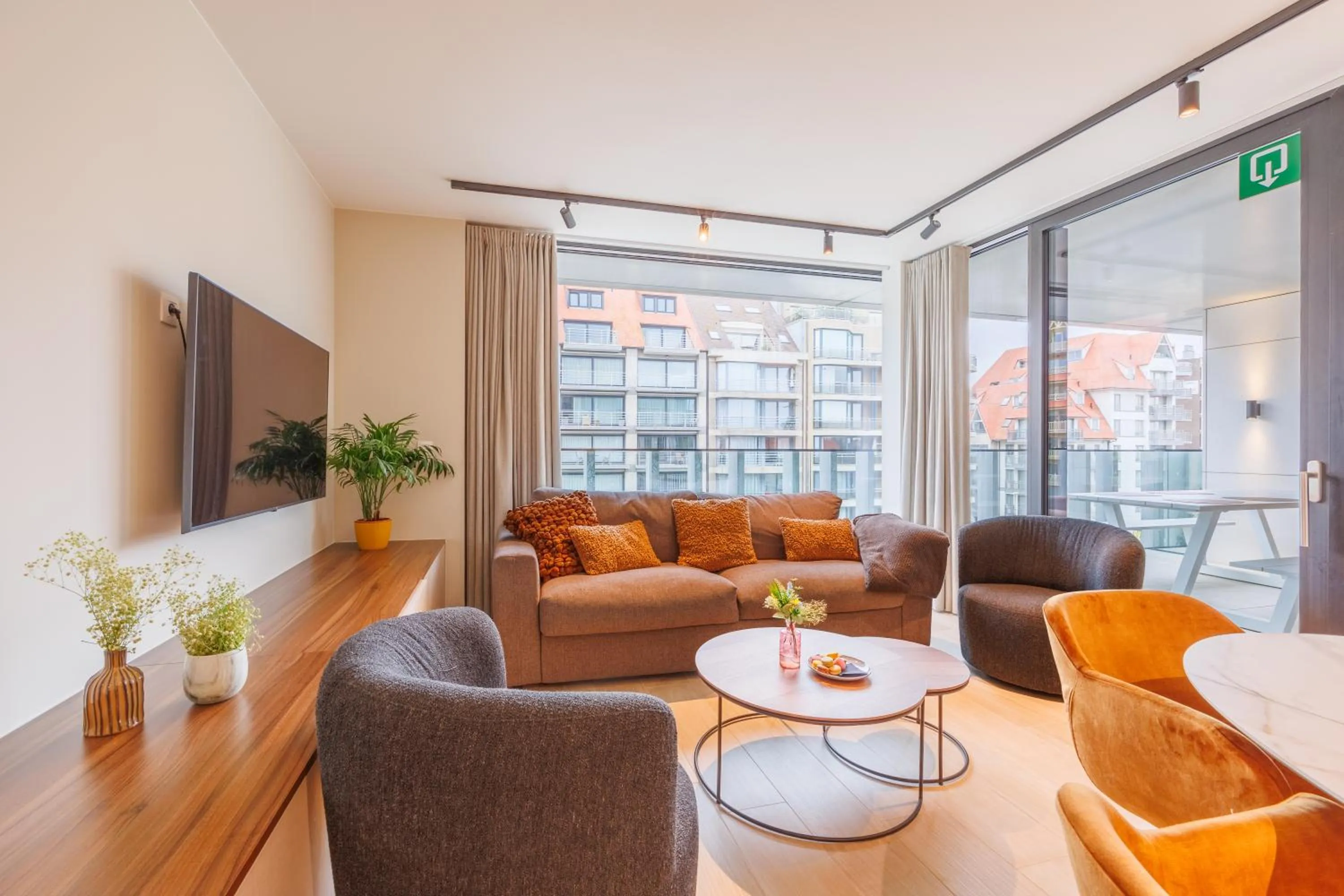 Living room in The CORNR Hotel