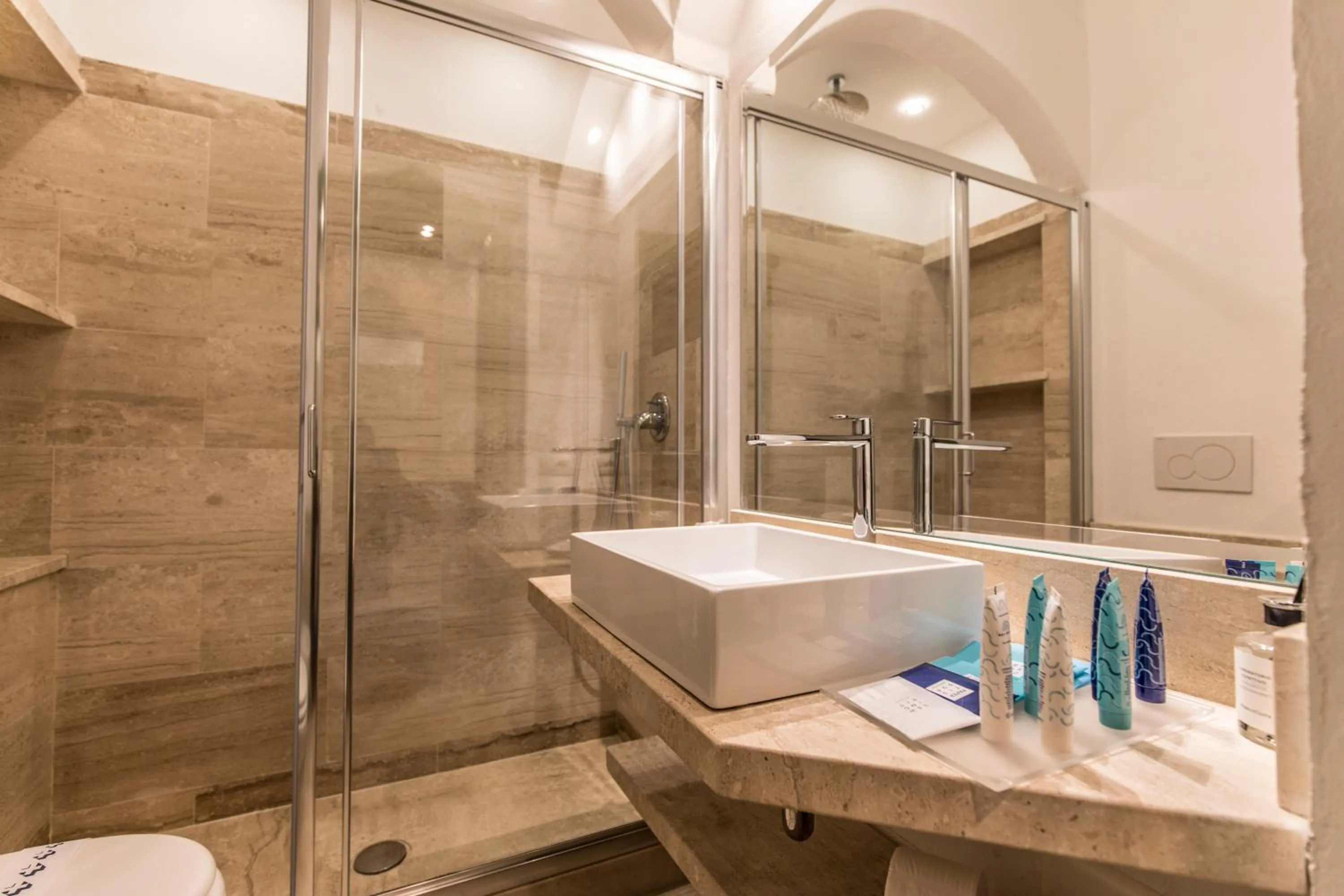 Bathroom in Club Hotel Baja Sardinia