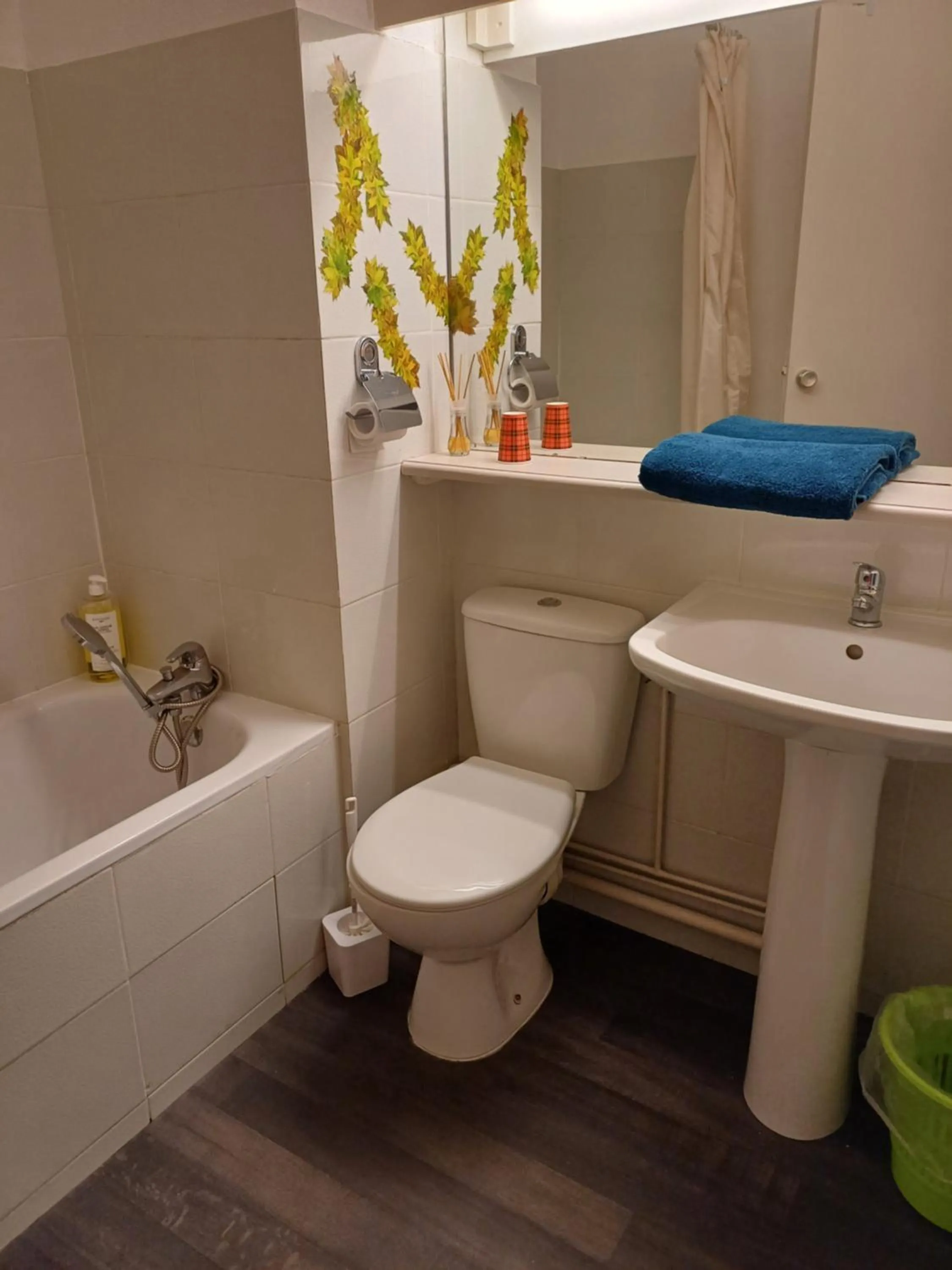 Toilet in Bel Hotel Restaurant la Gentilhommière